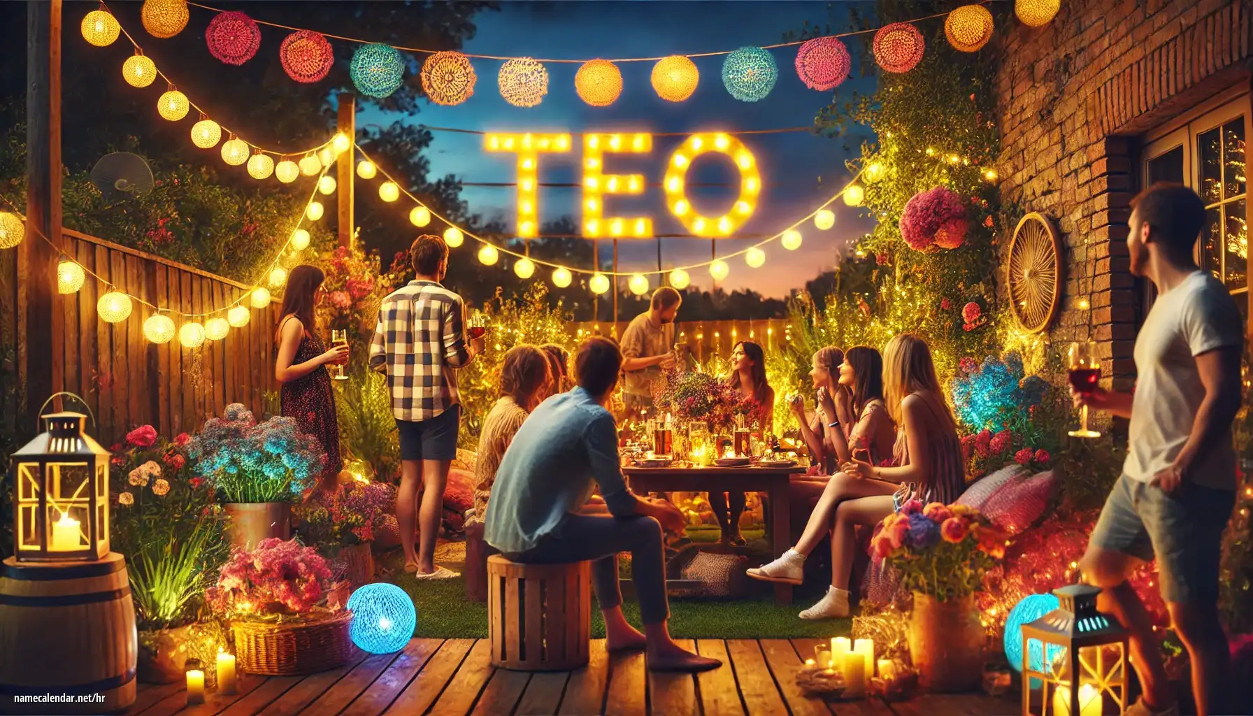 Proslava imendana i imendana - Teo