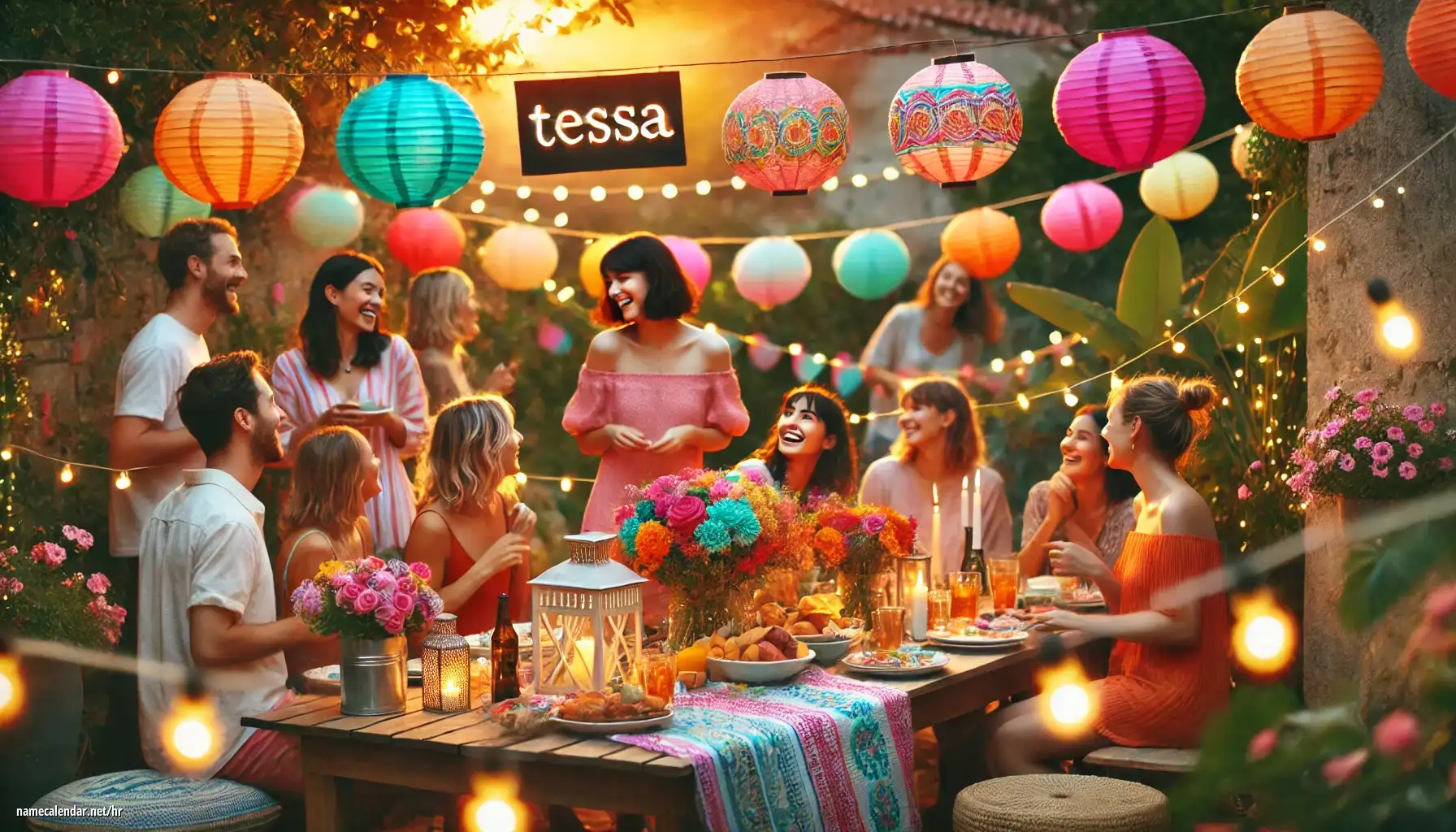 Proslava imendana i imendana - Tessa