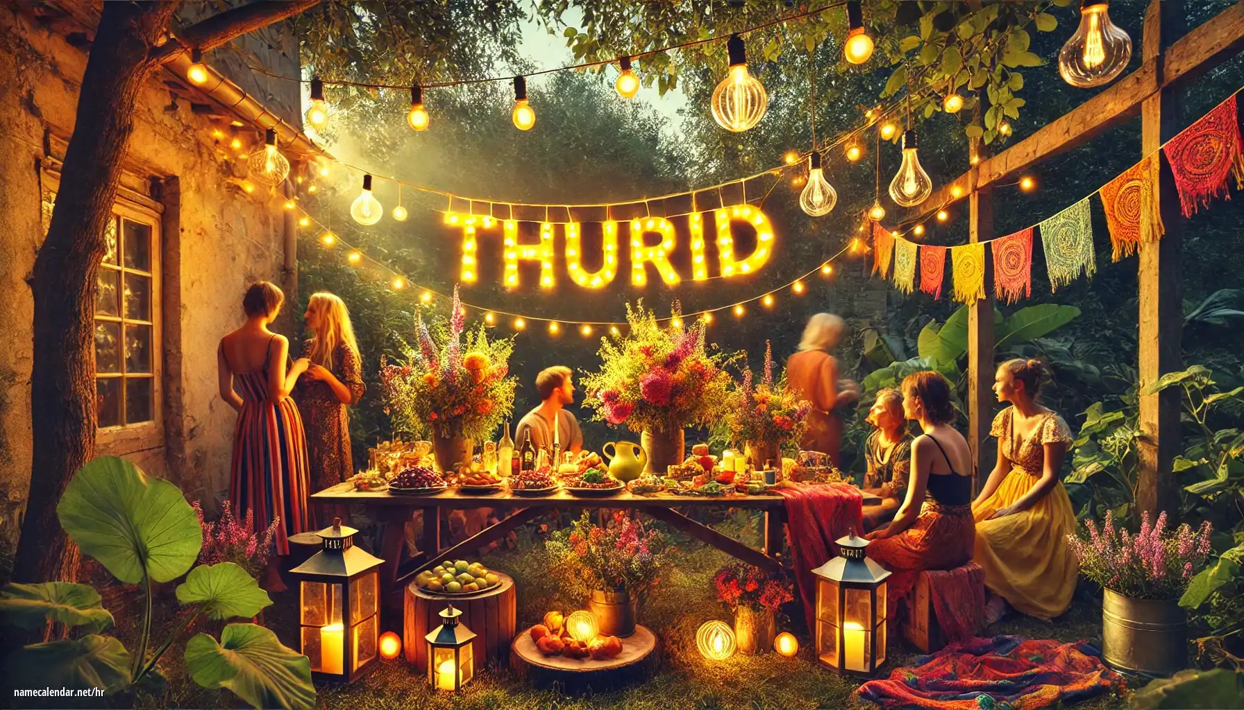 Proslava imendana i imendana - Thurid