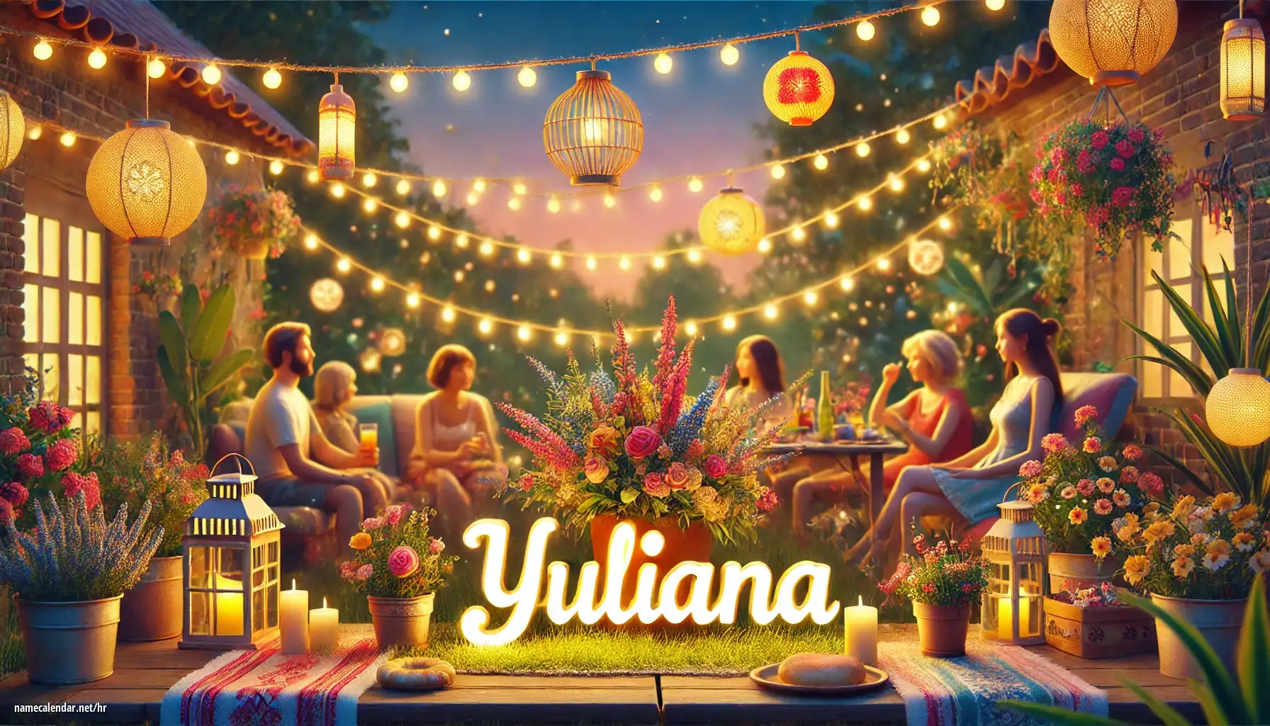 Proslava imendana i imendana - Yuliana