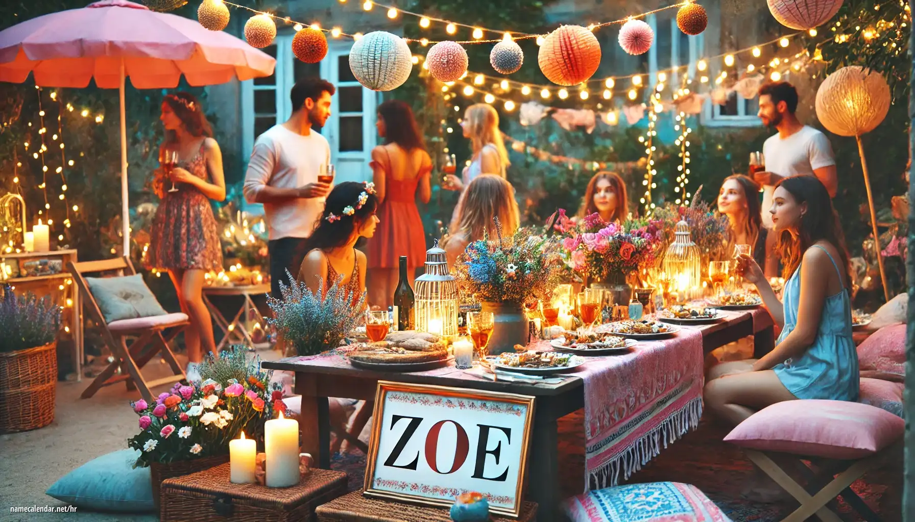 Proslava imendana i imendana - Zoe