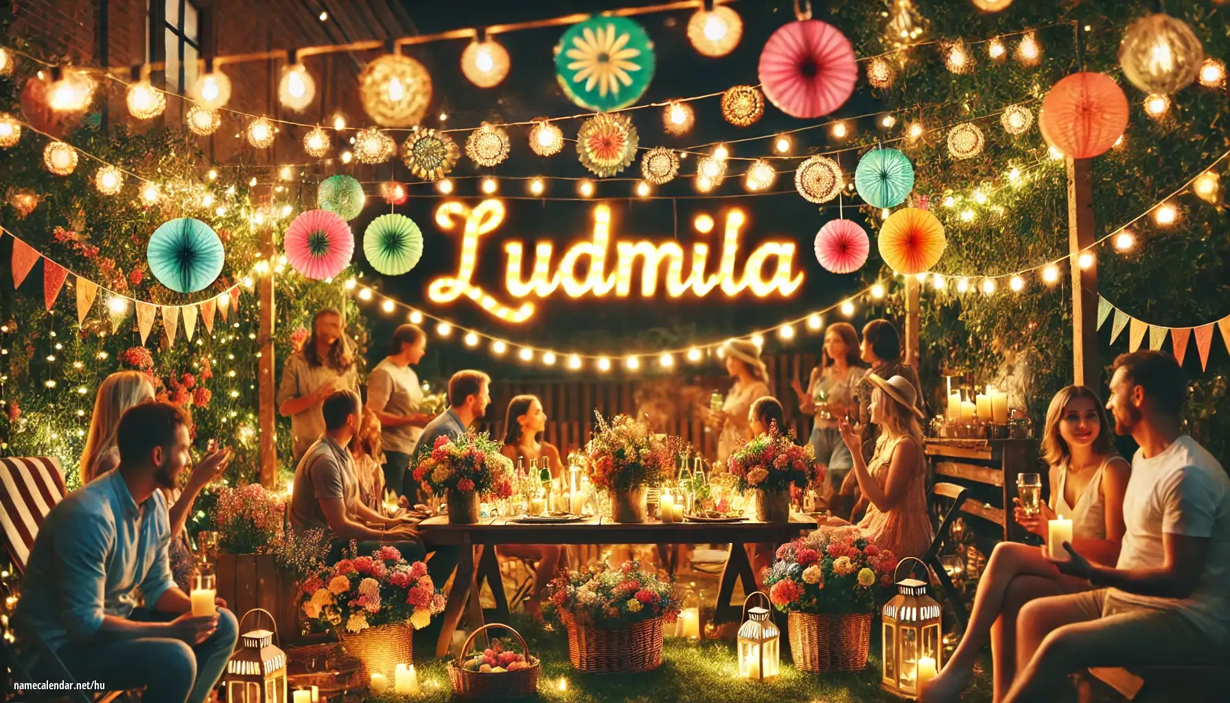 Névnap és név megünneplése - Ľudmila