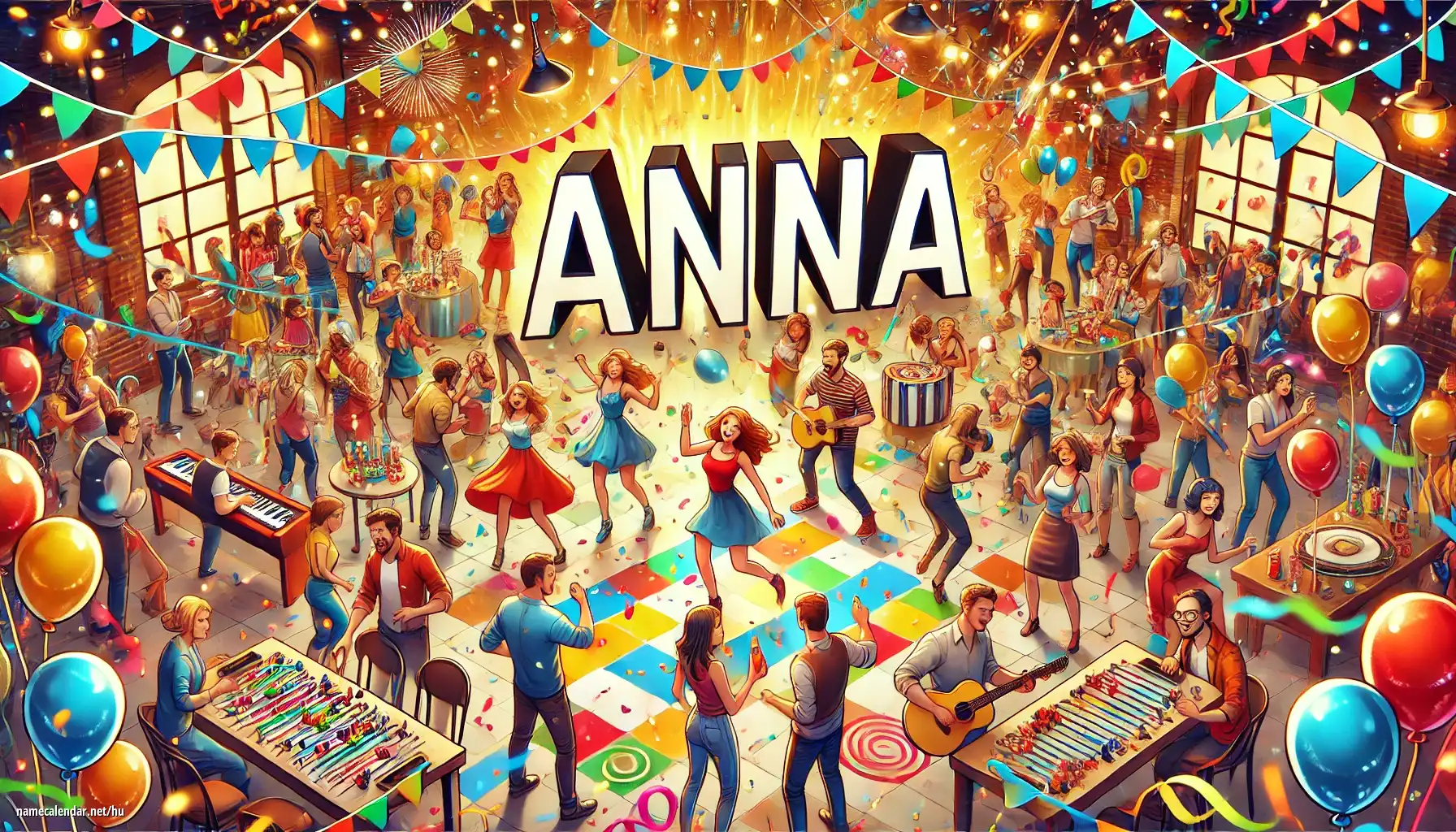 Névnap és név megünneplése - Anna