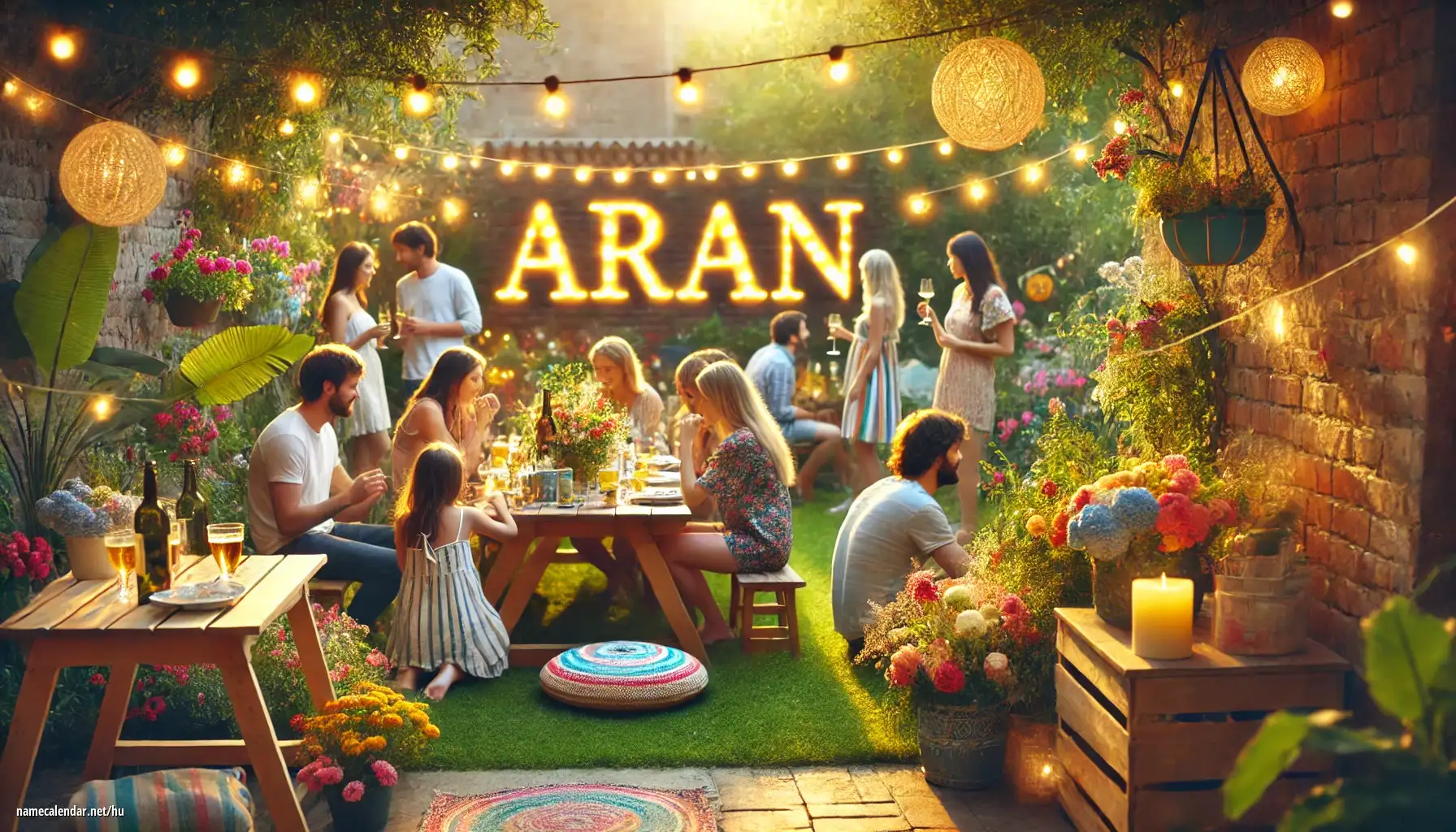 Névnap és név megünneplése - Aran