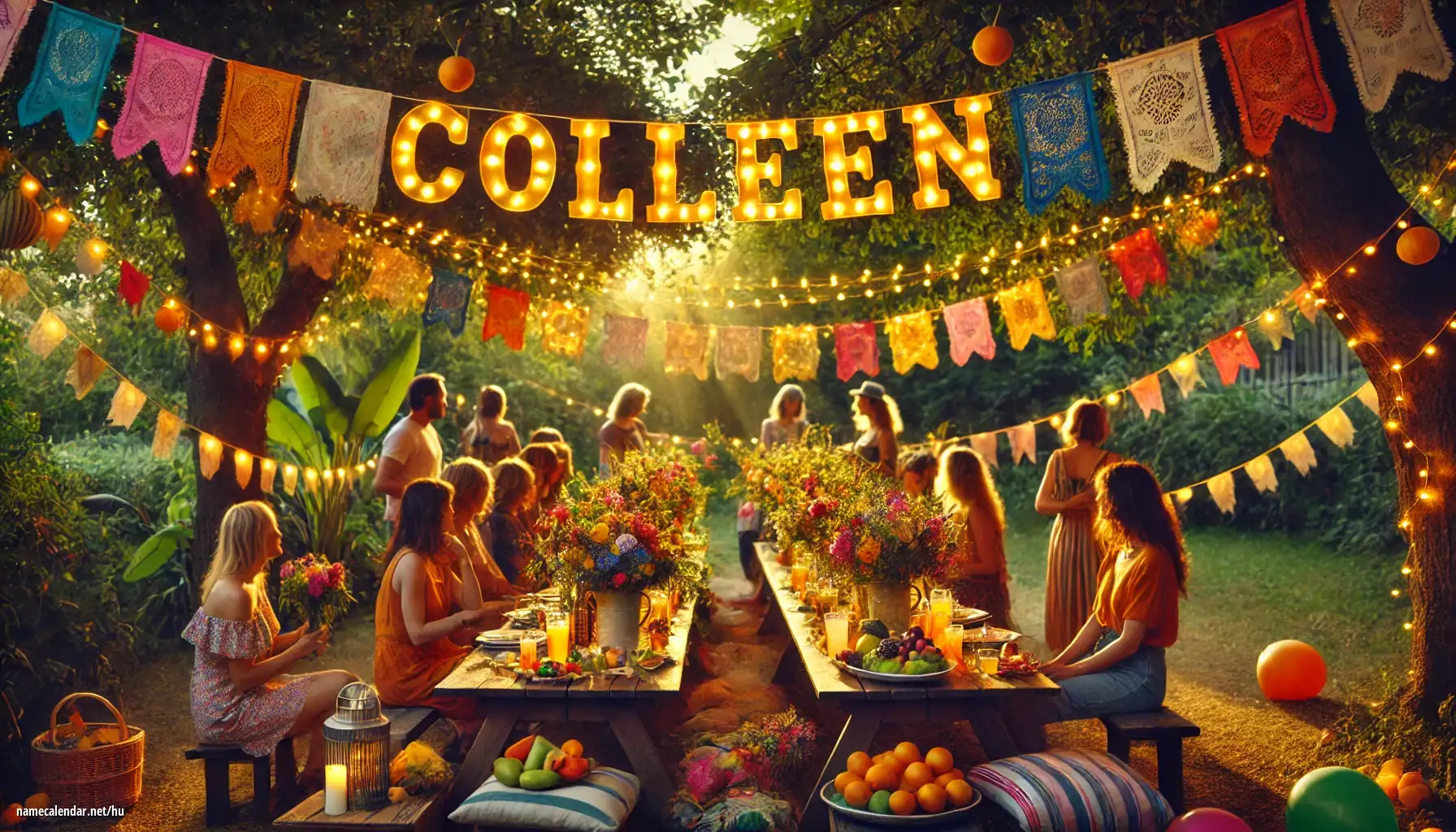 Névnap és név megünneplése - Colleen