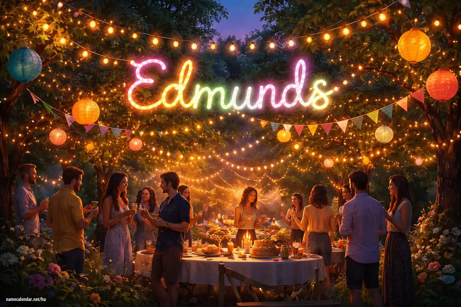 Névnap és név megünneplése - Edmunds