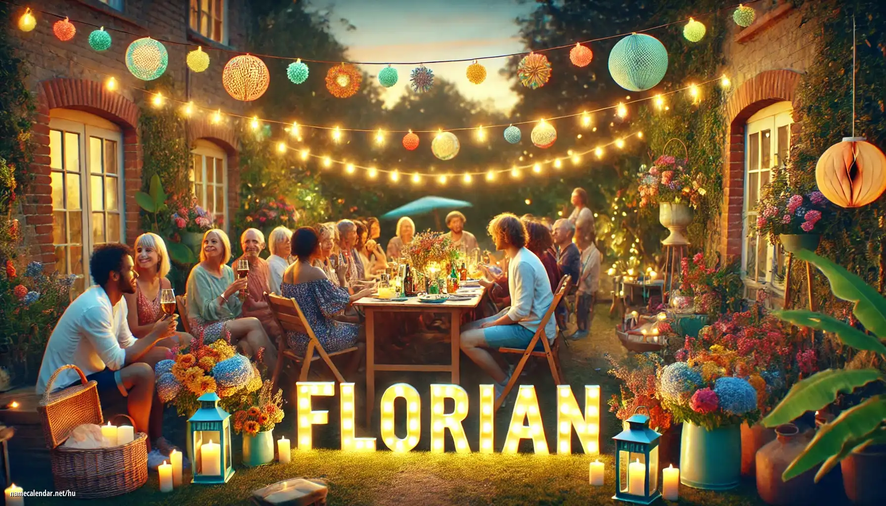 Névnap és név megünneplése - Florián