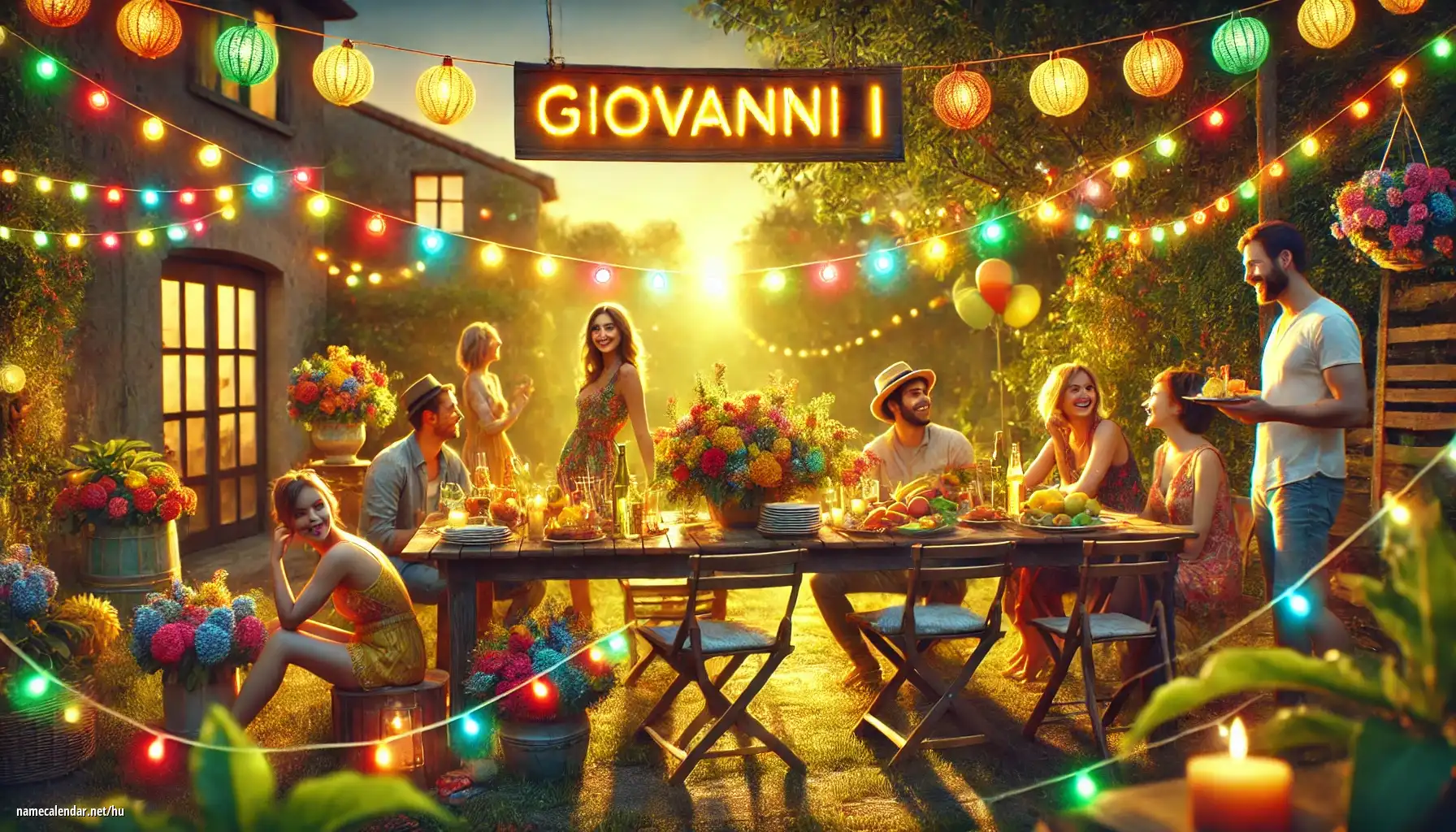 Névnap és név megünneplése - Giovanni I