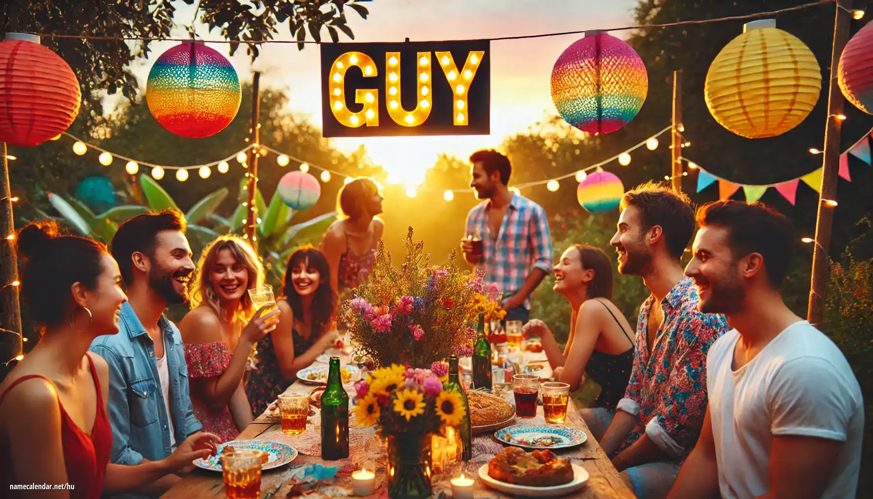 Névnap és név megünneplése - Guy