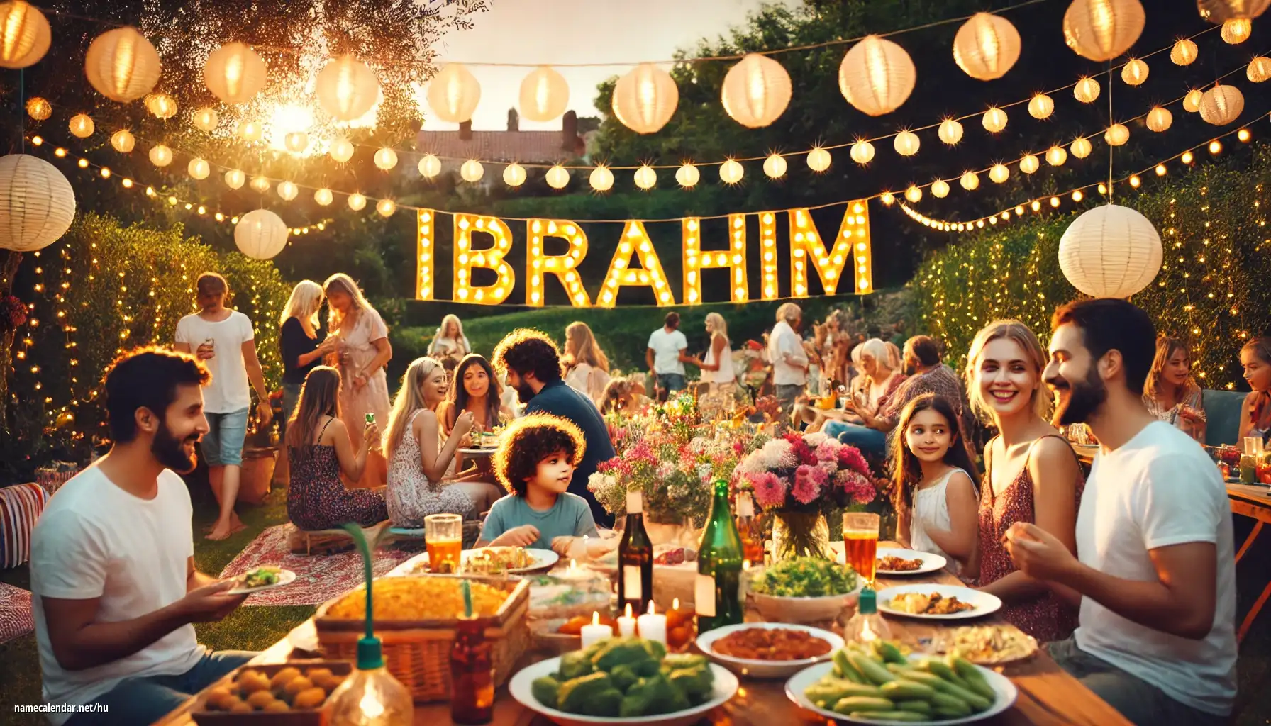Névnap és név megünneplése - Ibrahim