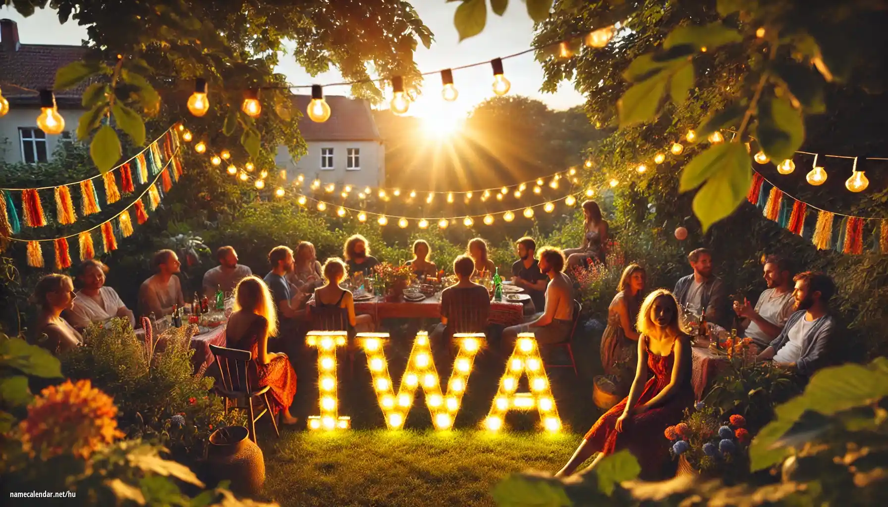 Névnap és név megünneplése - Iwa