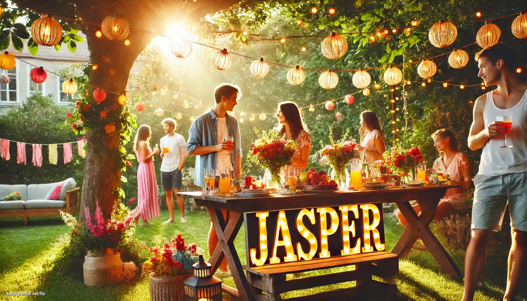 Névnap és név megünneplése - Jasper