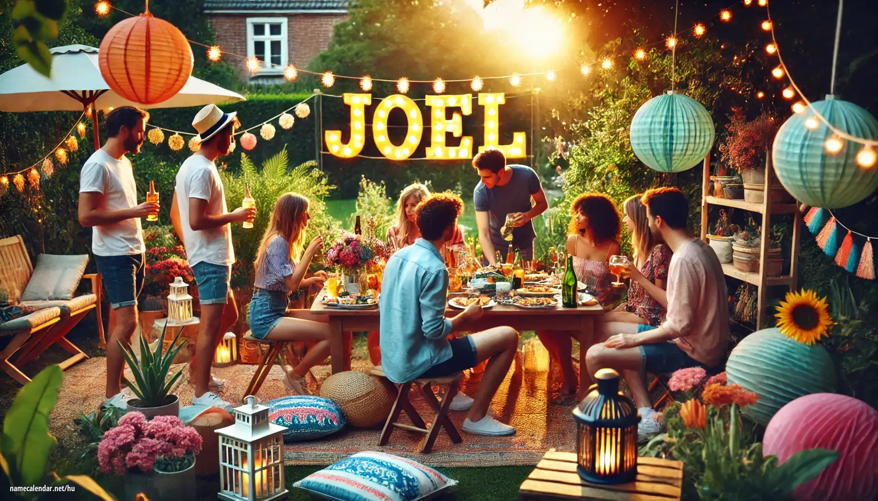 Névnap és név megünneplése - Joel