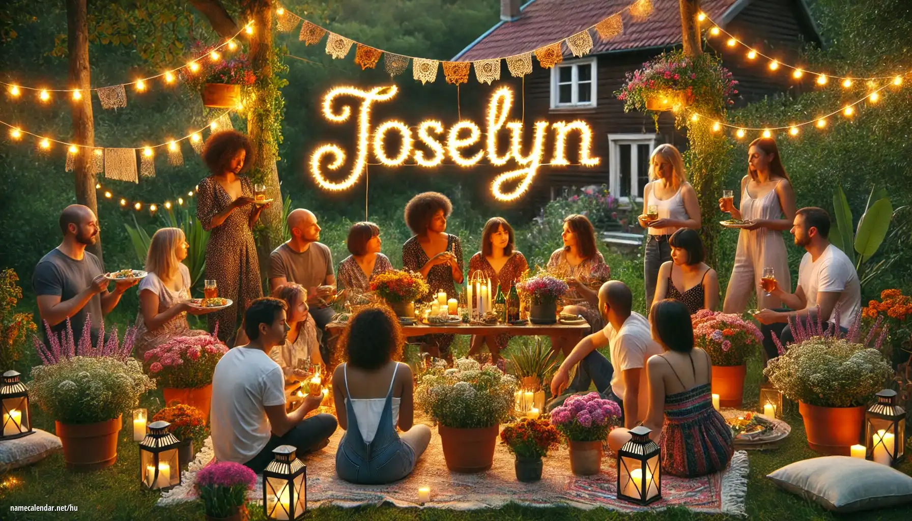 Névnap és név megünneplése - Joselyn