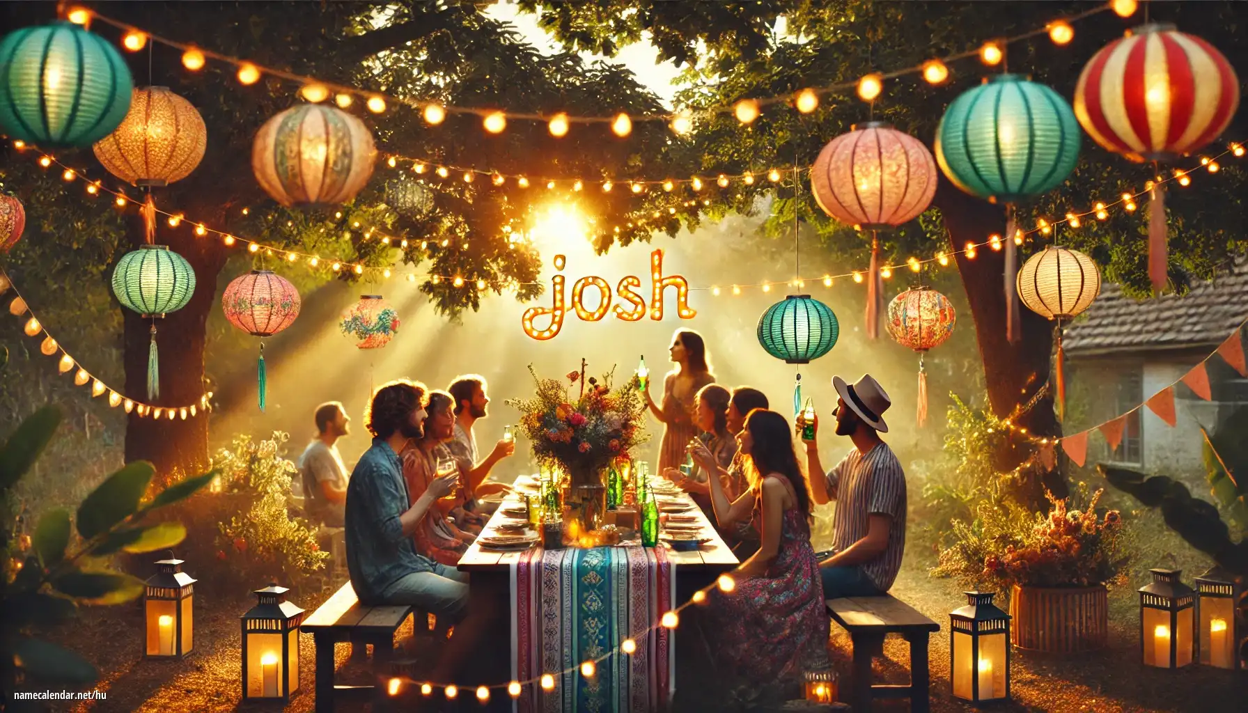 Névnap és név megünneplése - Josh