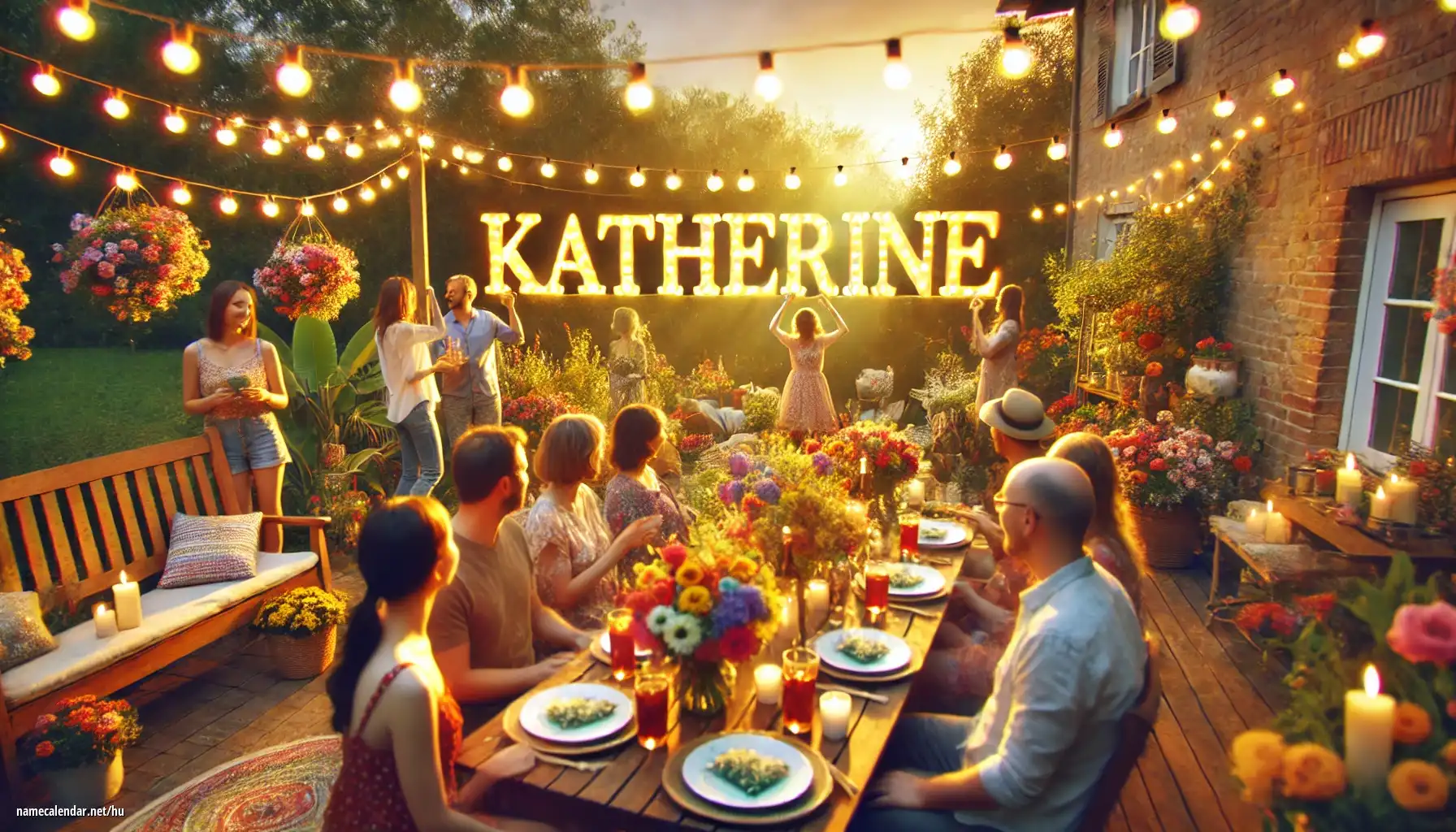 Névnap és név megünneplése - Katherine