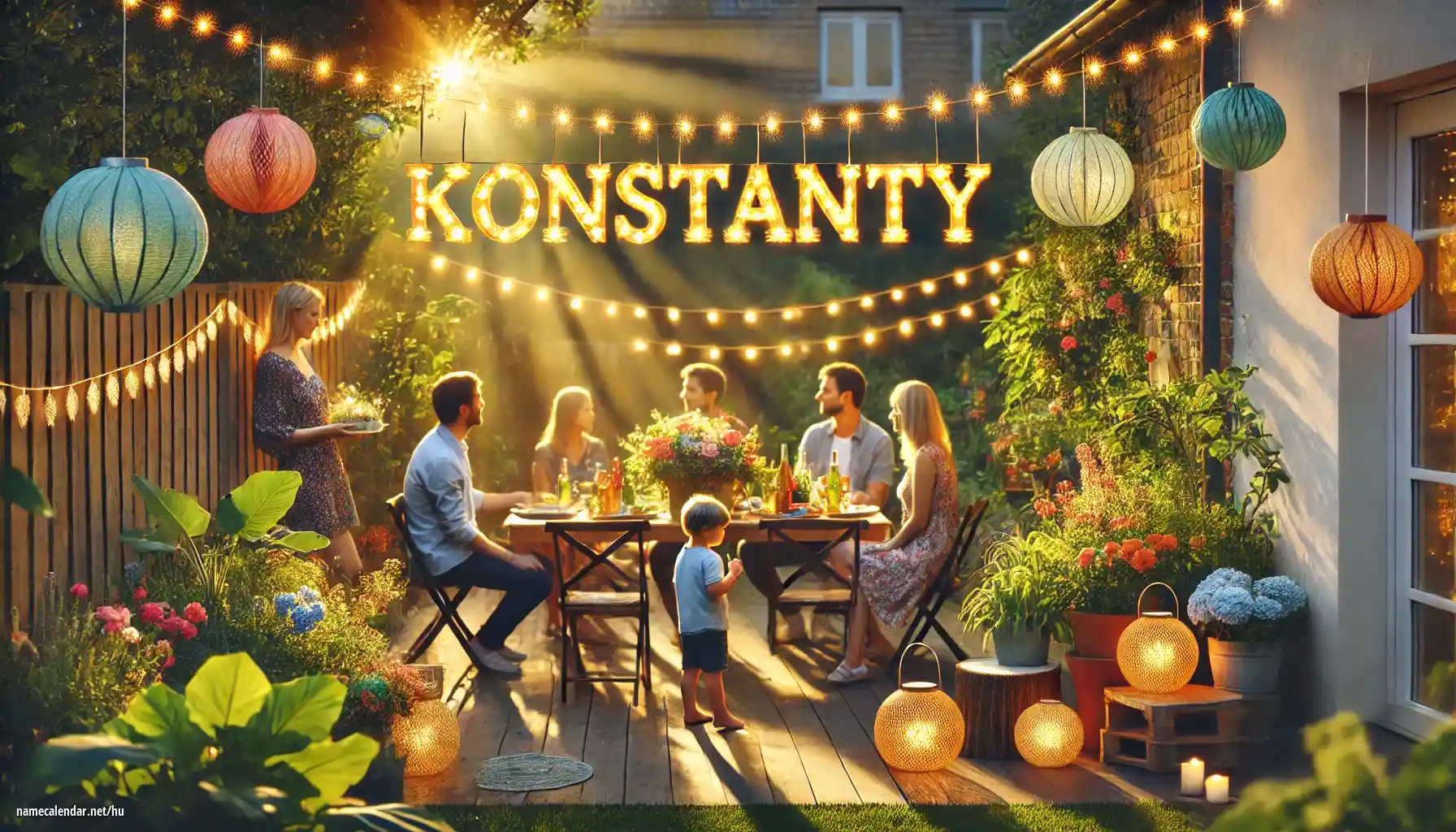 Névnap és név megünneplése - Konstanty