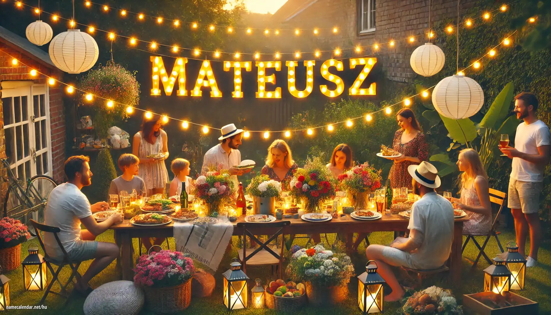 Névnap és név megünneplése - Mateusz