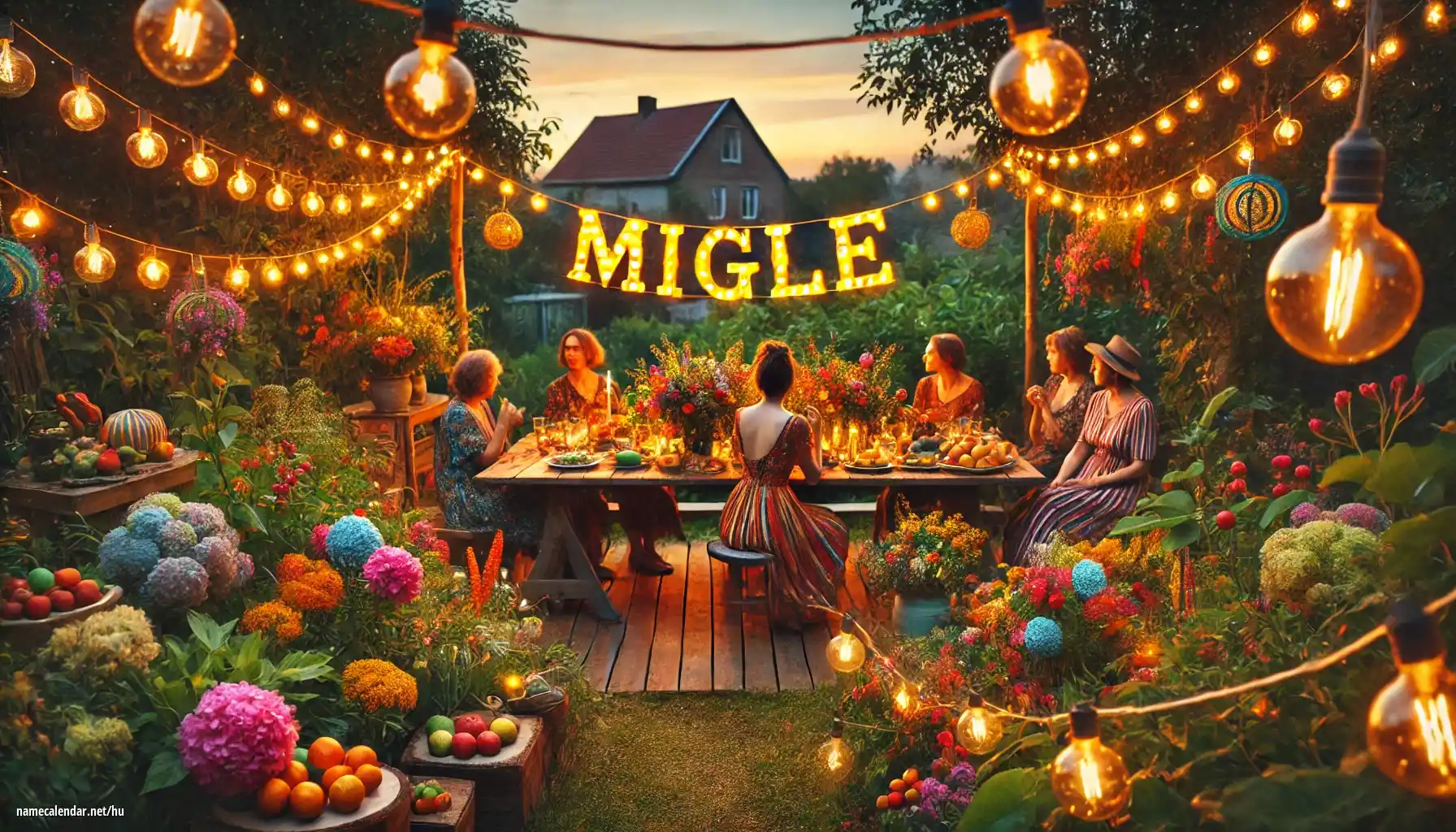 Névnap és név megünneplése - Migle