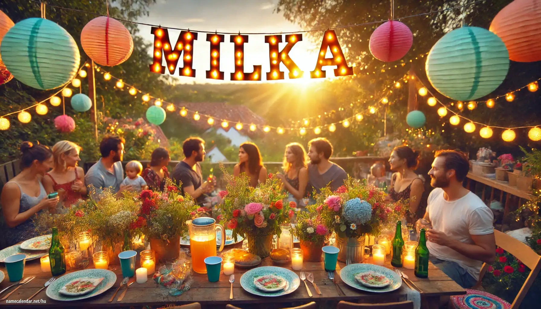 Névnap és név megünneplése - Milka