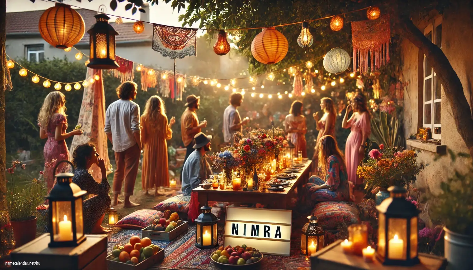 Névnap és név megünneplése - Nimra