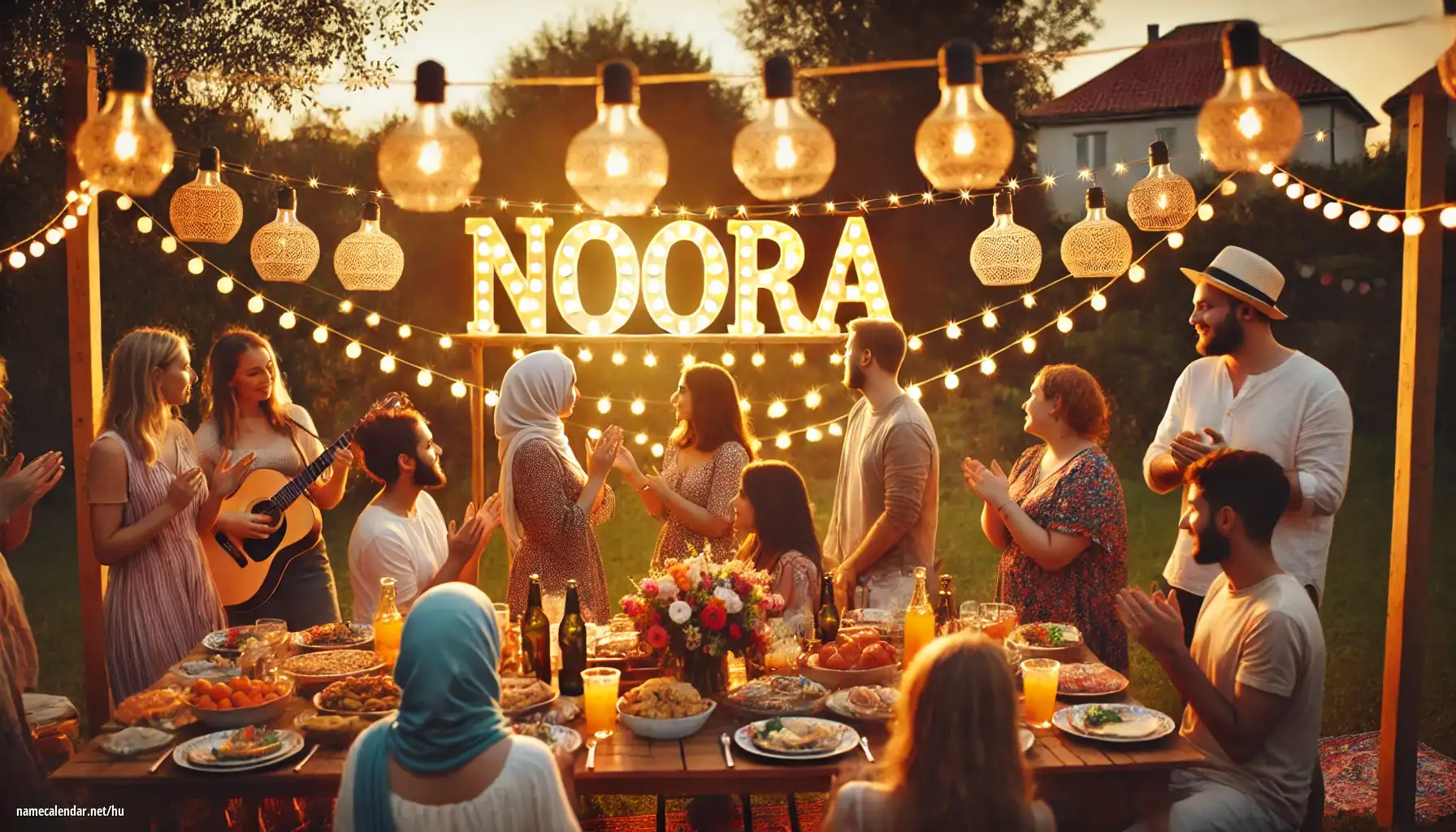 Névnap és név megünneplése - Noora