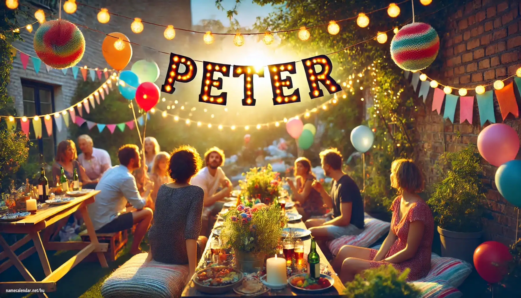 Névnap és név megünneplése - Peter