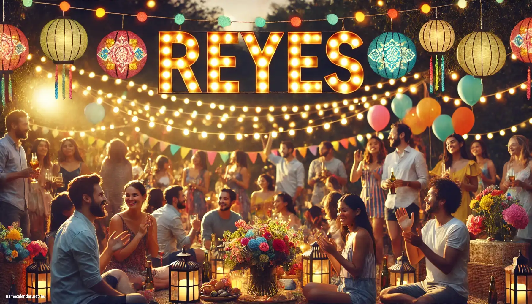 Névnap és név megünneplése - Reyes