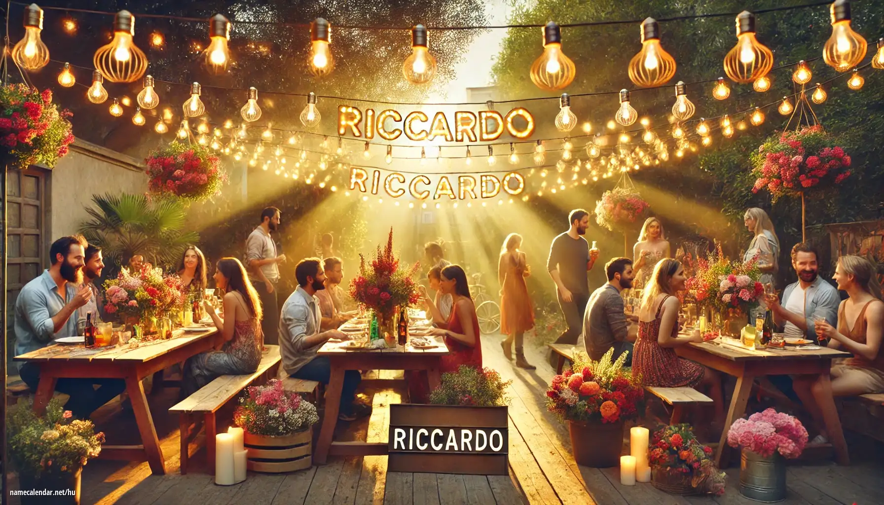 Névnap és név megünneplése - Riccardo