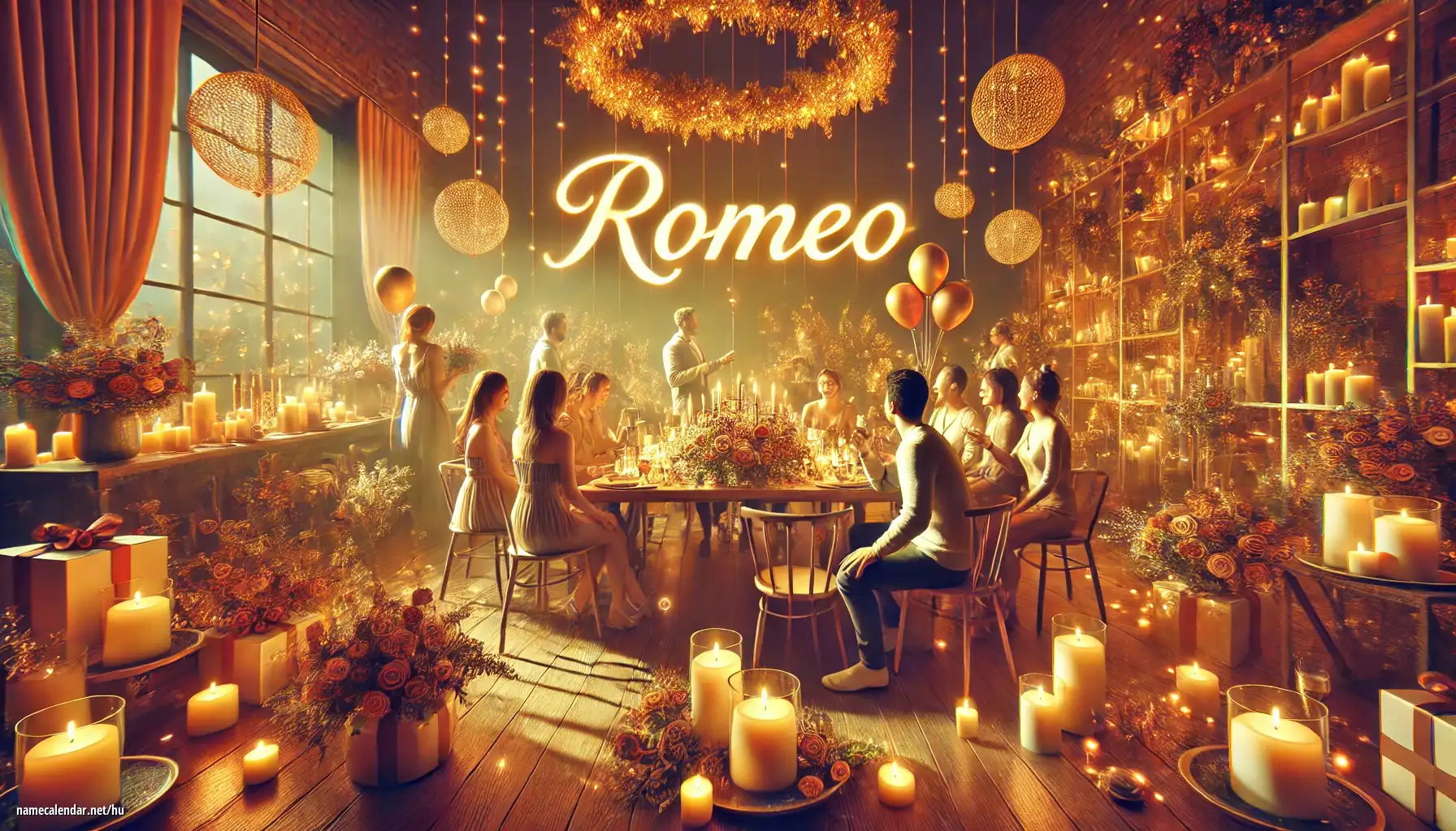 Névnap és név megünneplése - Romeo