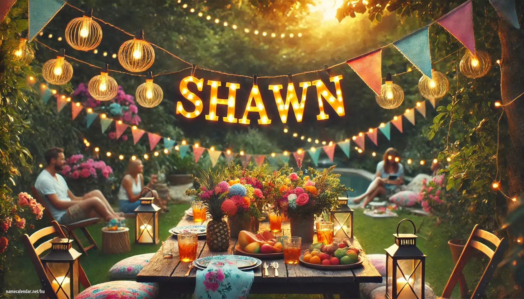 Névnap és név megünneplése - Shawn