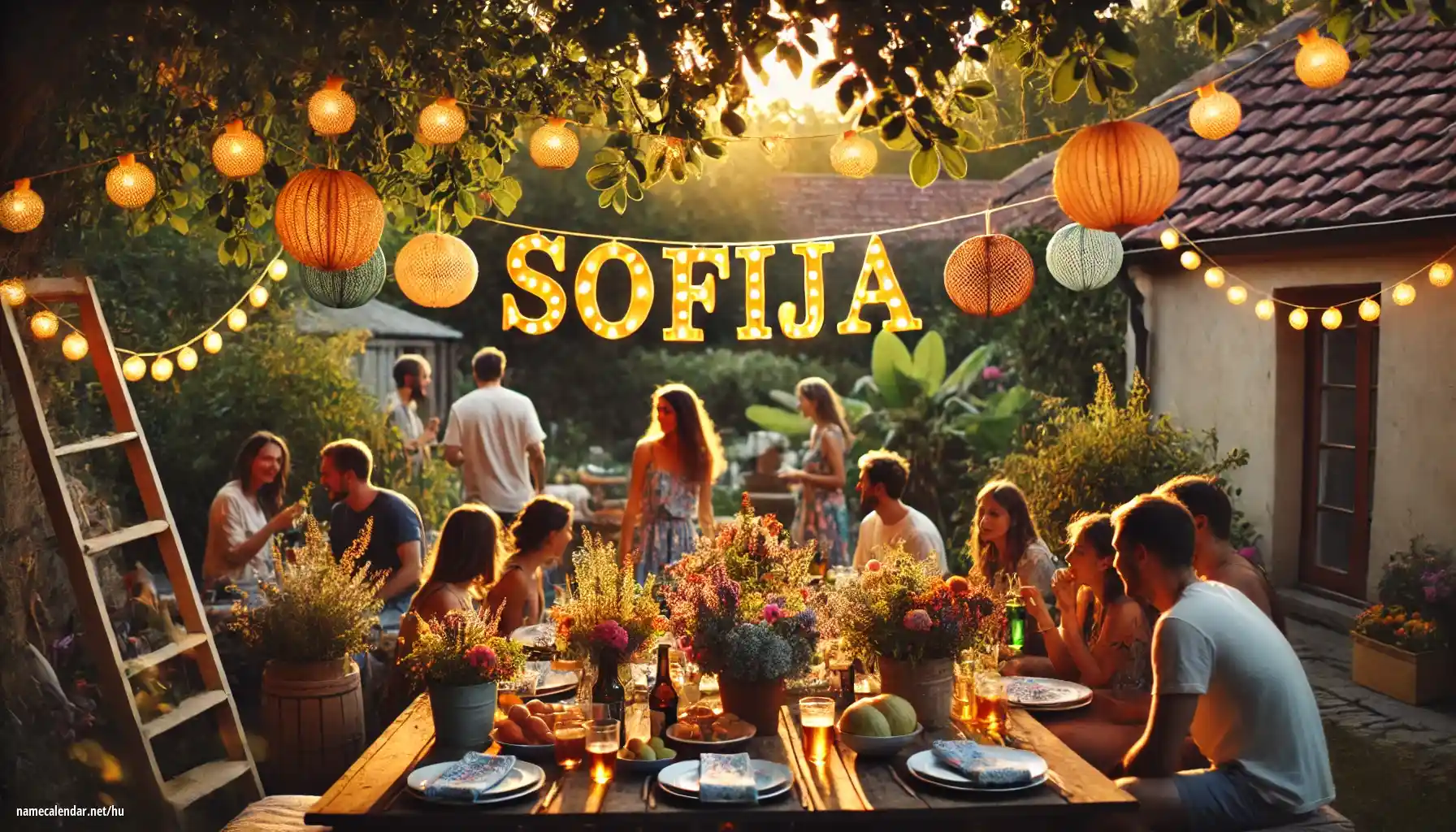 Névnap és név megünneplése - Sofija