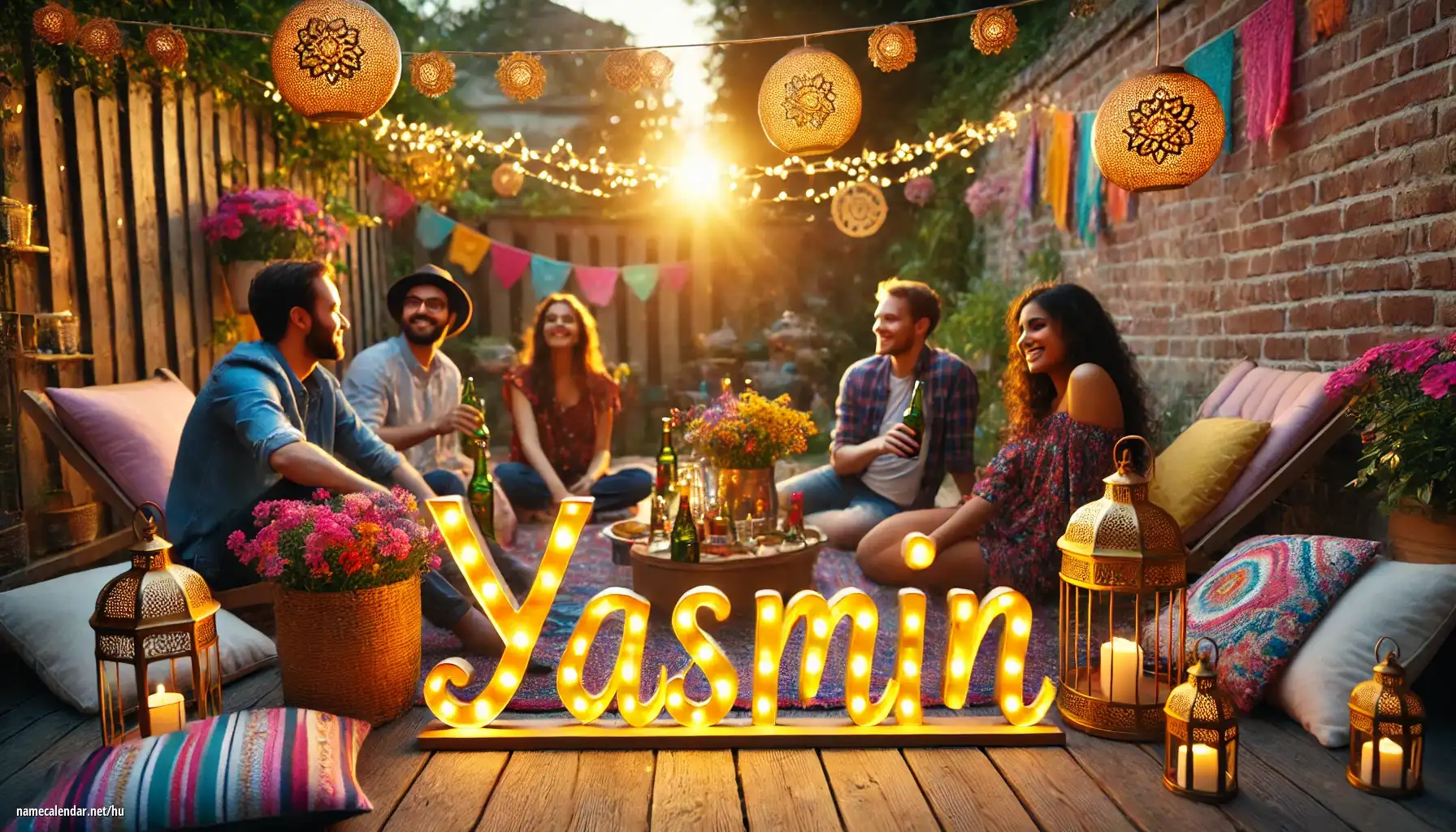 Névnap és név megünneplése - Yasmin