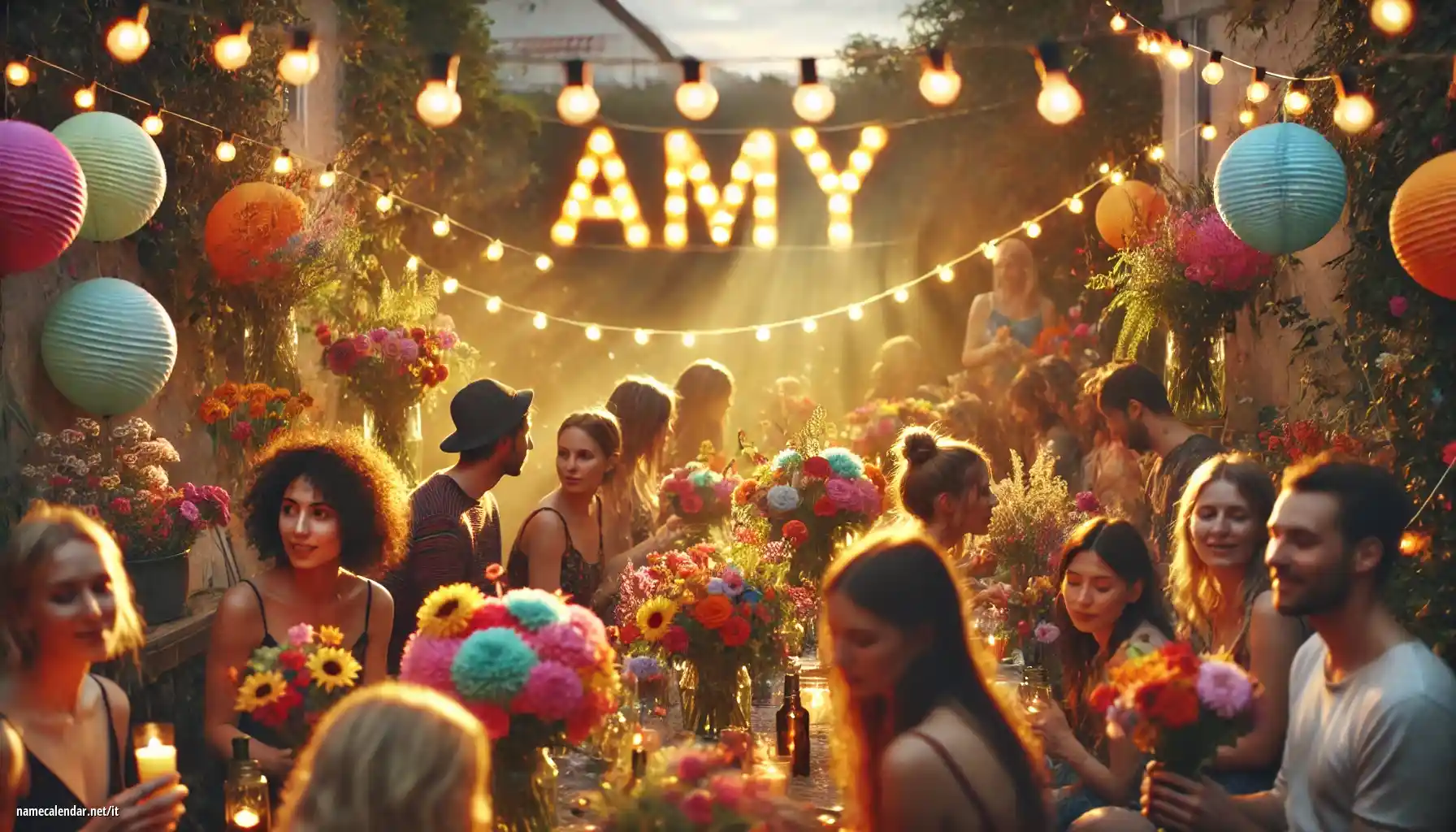 Celebrazione dell'onomastico e del nome - Amy