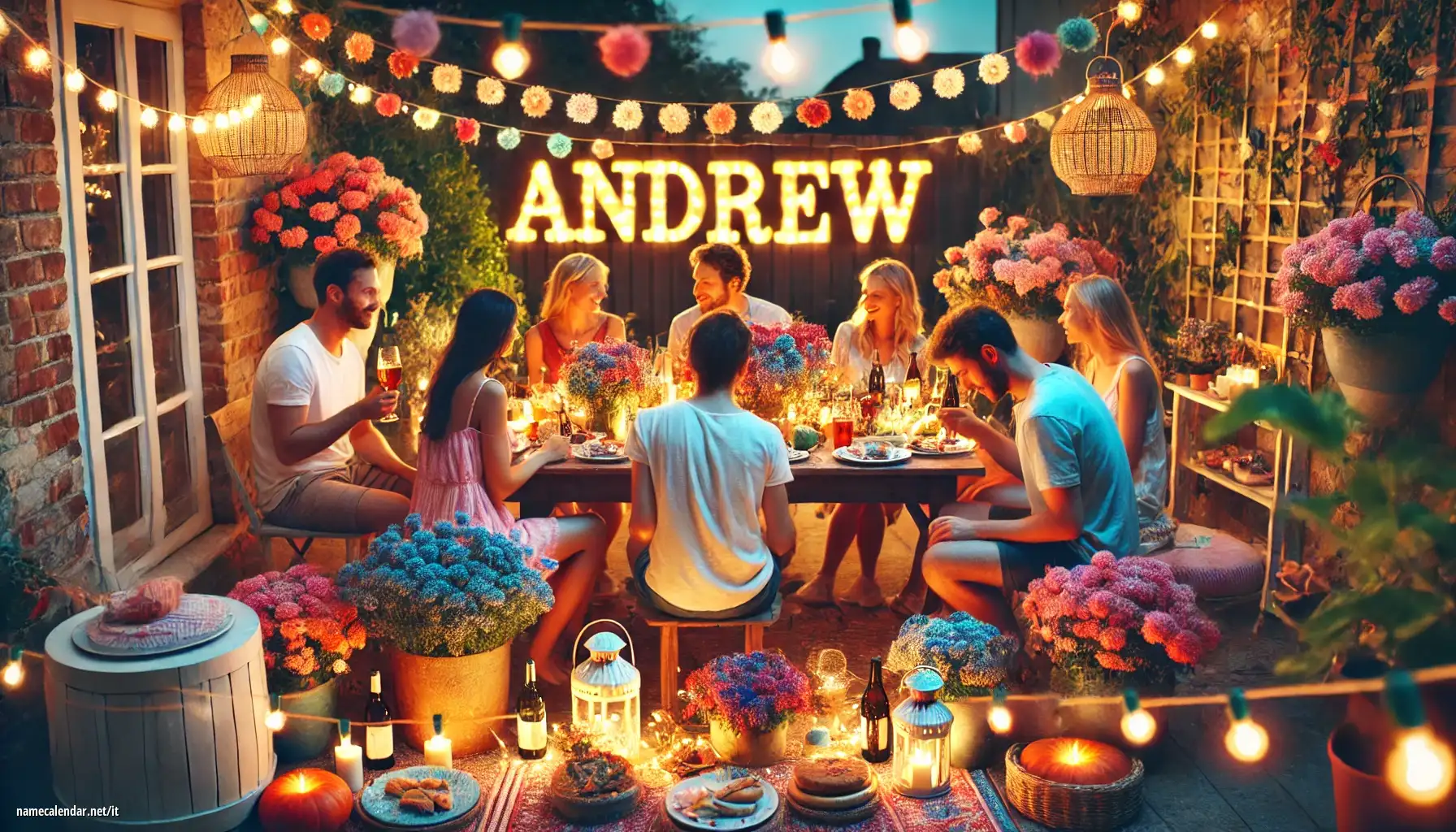 Celebrazione dell'onomastico e del nome - Andrew