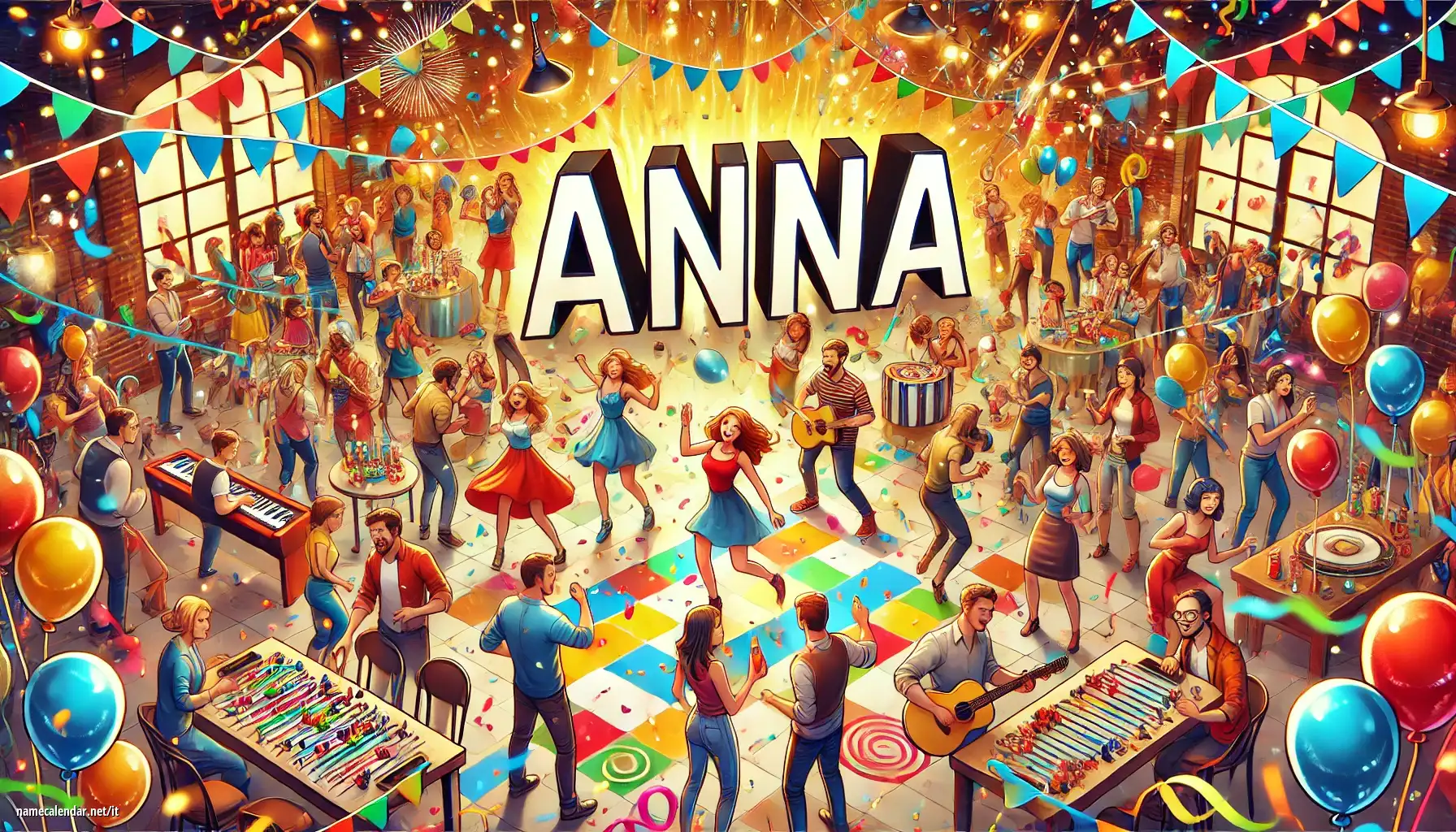 Celebrazione dell'onomastico e del nome - Anna