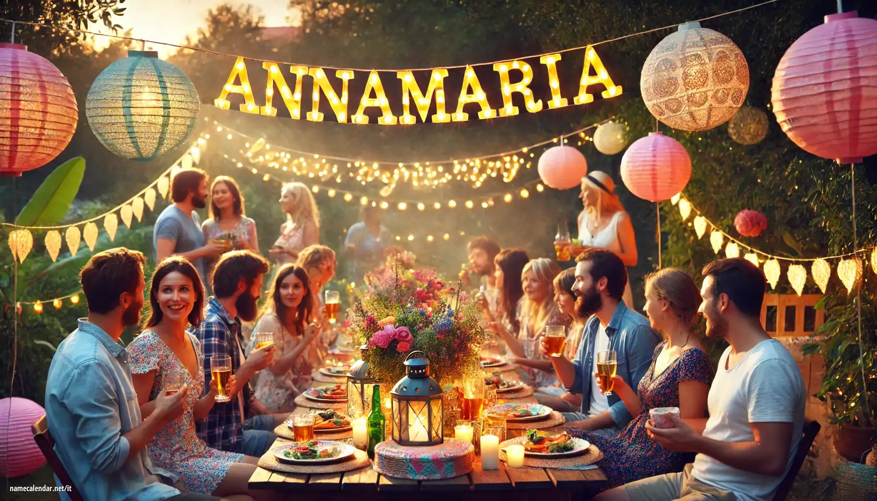 Celebrazione dell'onomastico e del nome - Annamaria