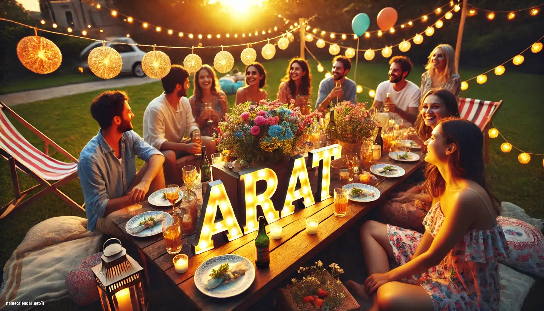 Celebrazione dell'onomastico e del nome - Arat