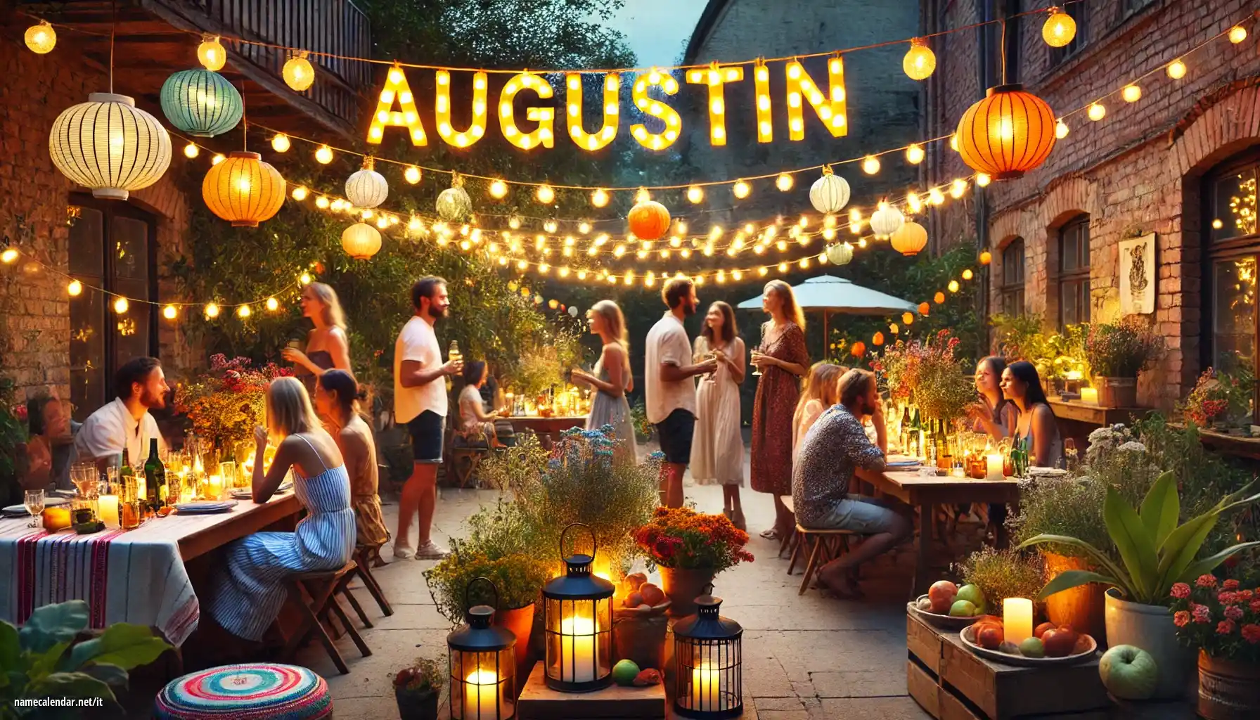 Celebrazione dell'onomastico e del nome - Augustin
