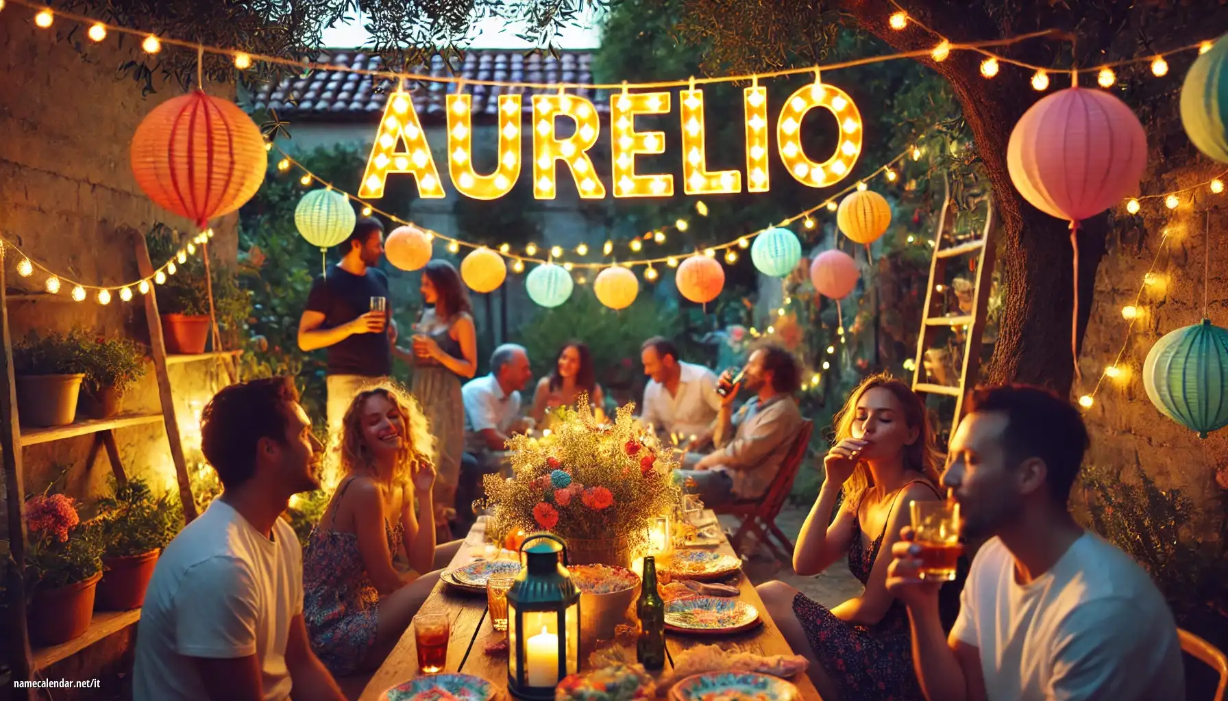 Celebrazione dell'onomastico e del nome - Aurelio