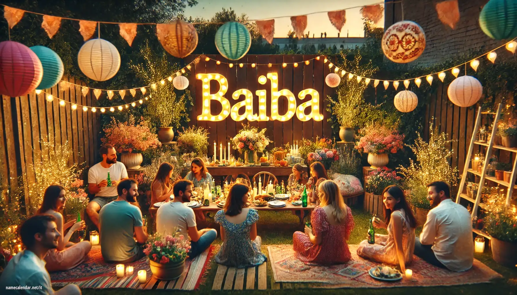 Celebrazione dell'onomastico e del nome - Baiba