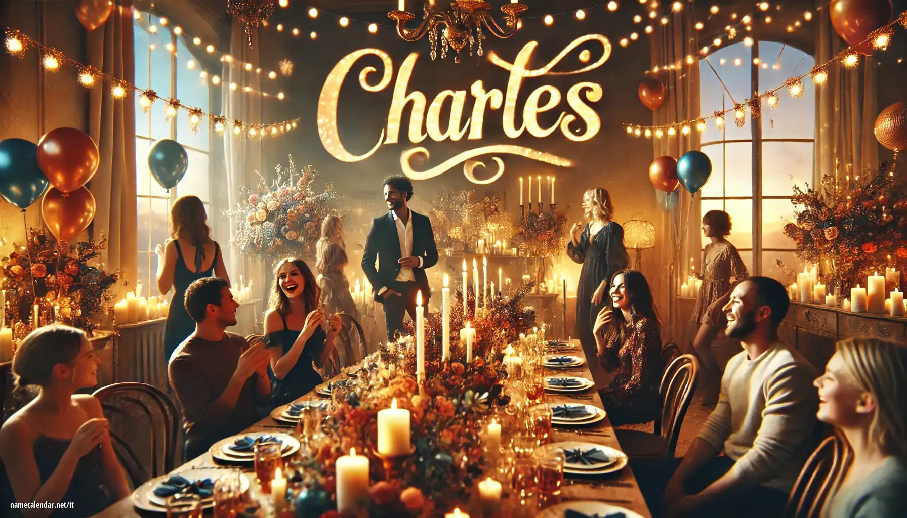 Celebrazione dell'onomastico e del nome - Charles