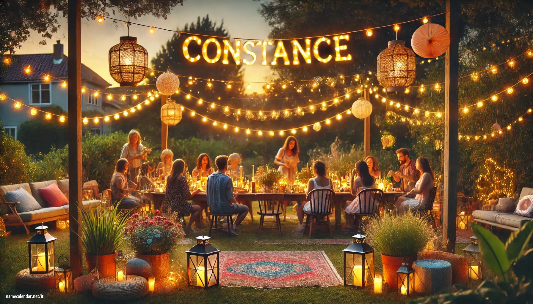 Celebrazione dell'onomastico e del nome - Constance