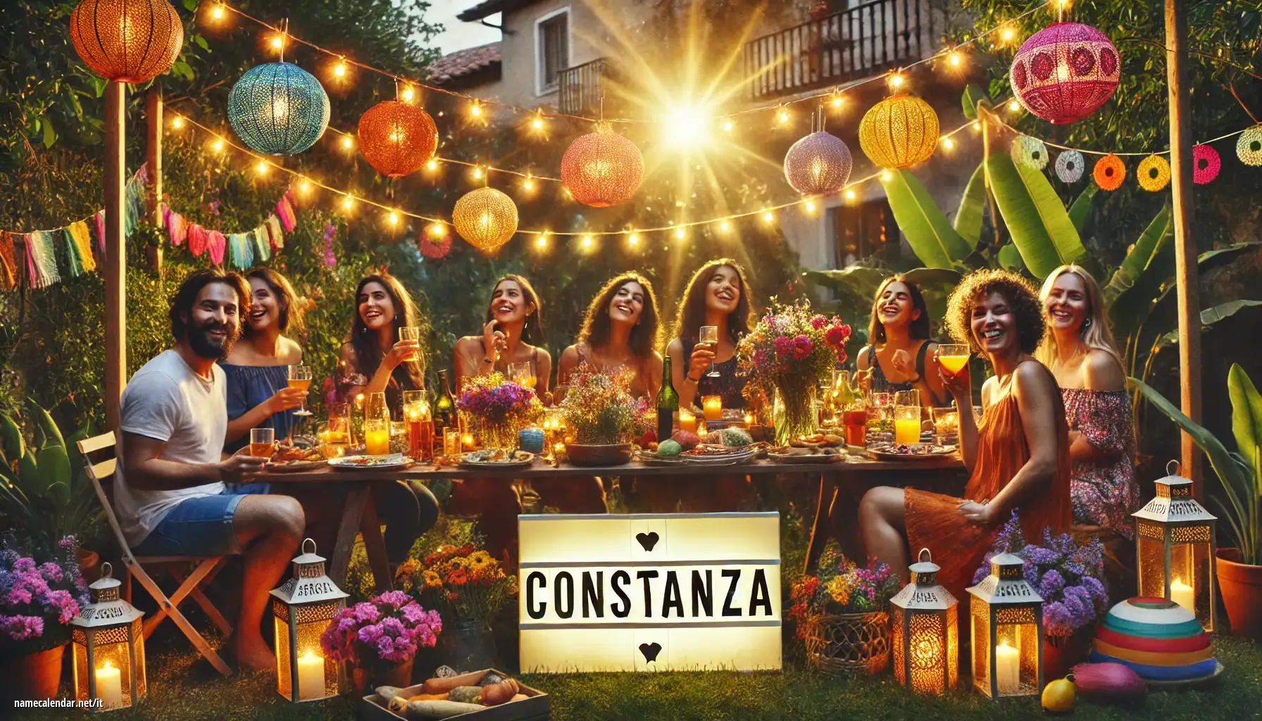 Celebrazione dell'onomastico e del nome - Constanza