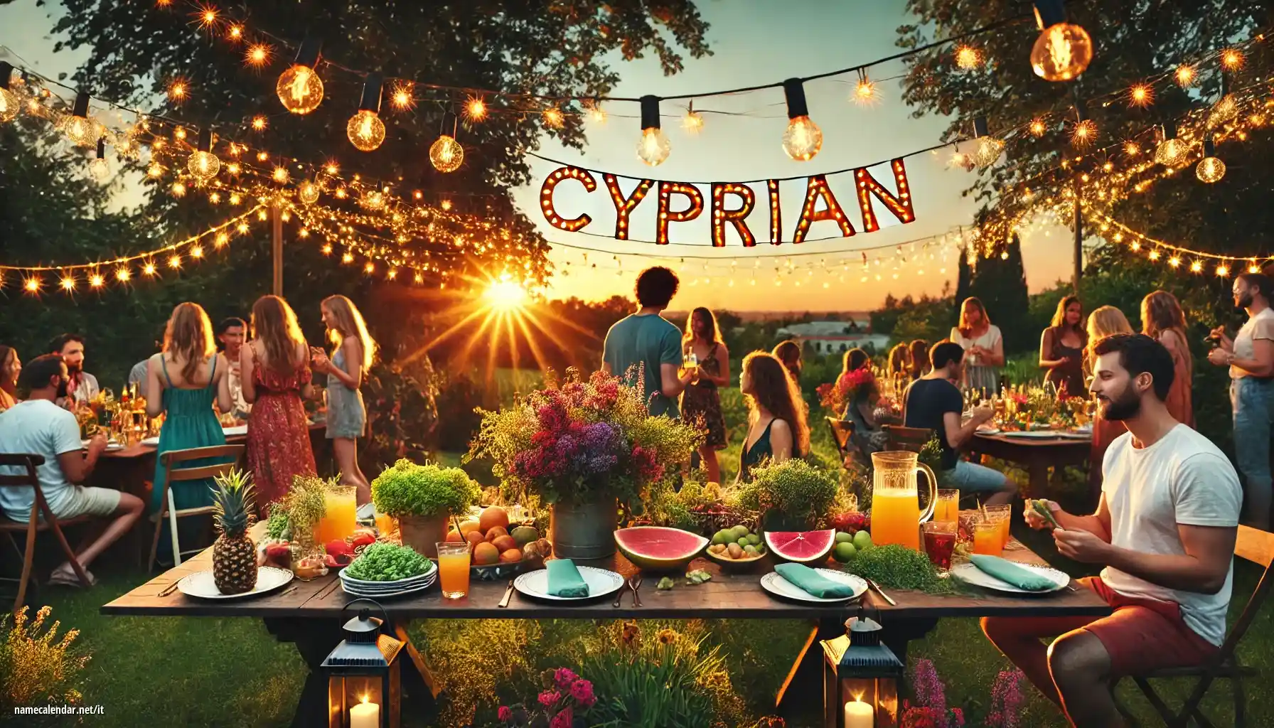 Celebrazione dell'onomastico e del nome - Cyprian