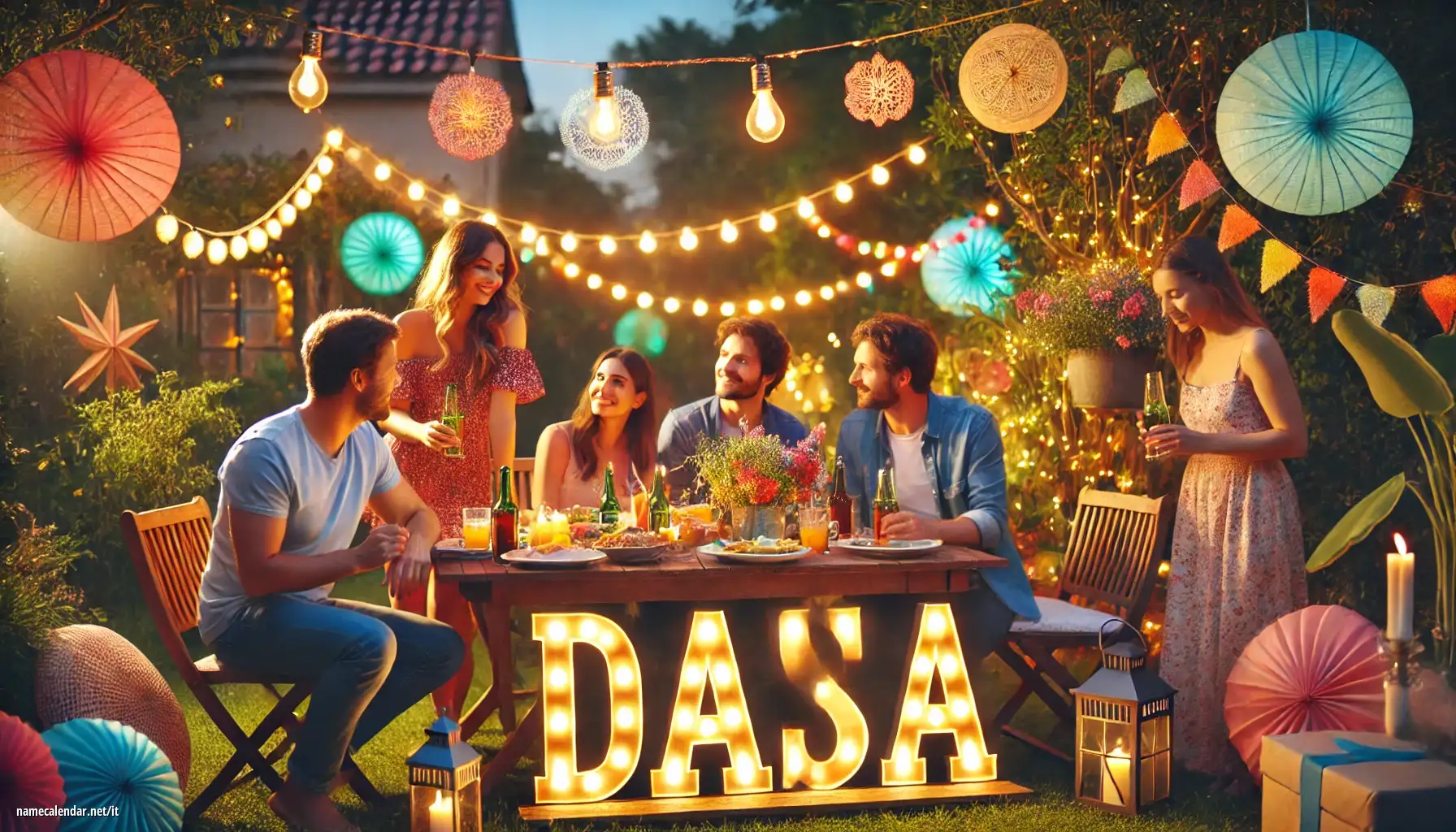 Celebrazione dell'onomastico e del nome - Dáša