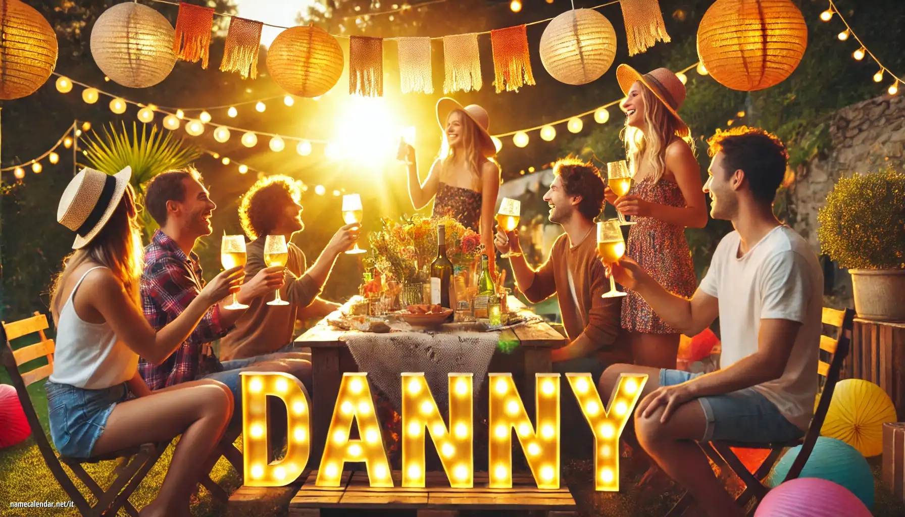 Celebrazione dell'onomastico e del nome - Danny