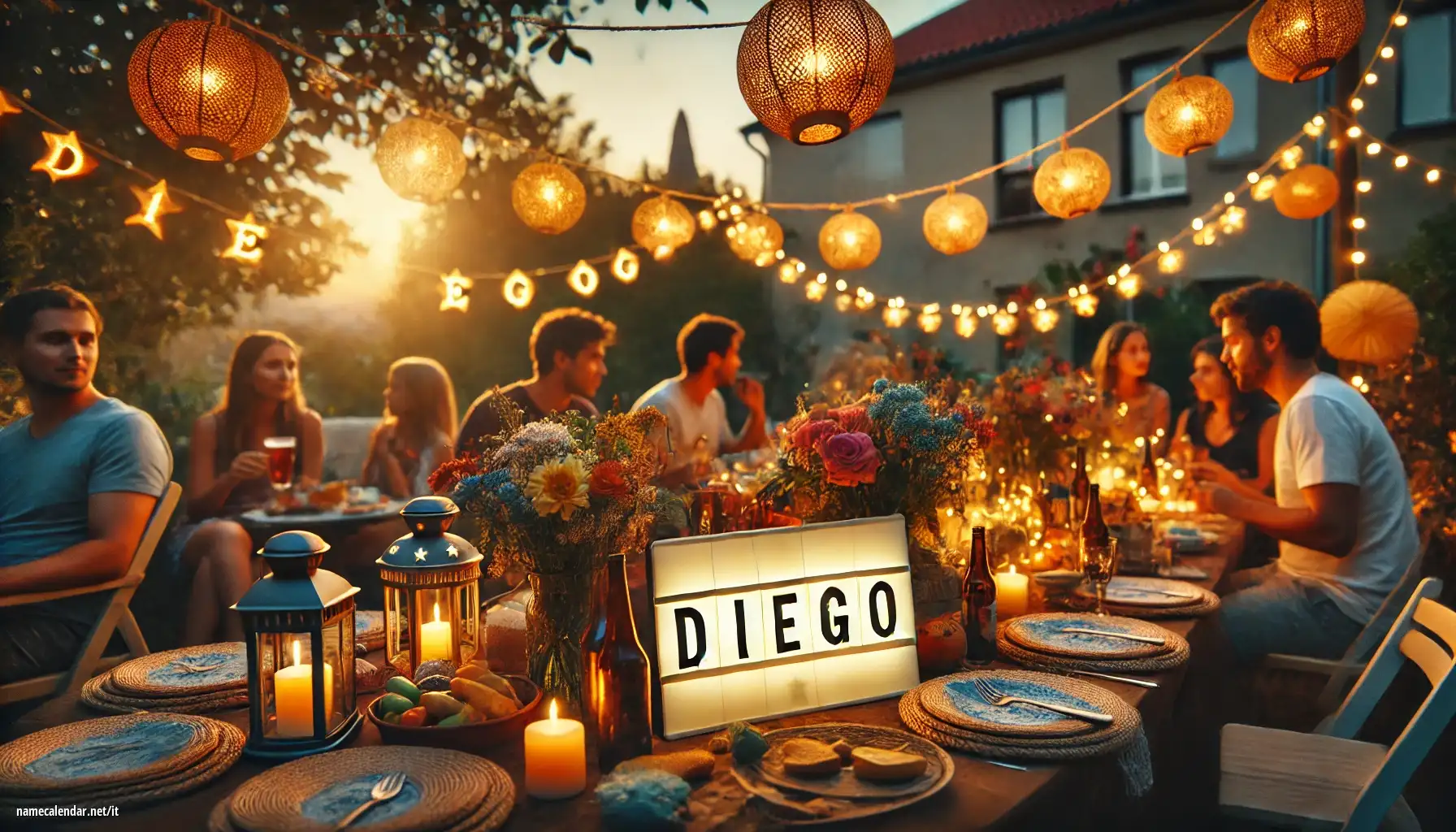 Celebrazione dell'onomastico e del nome - Diego