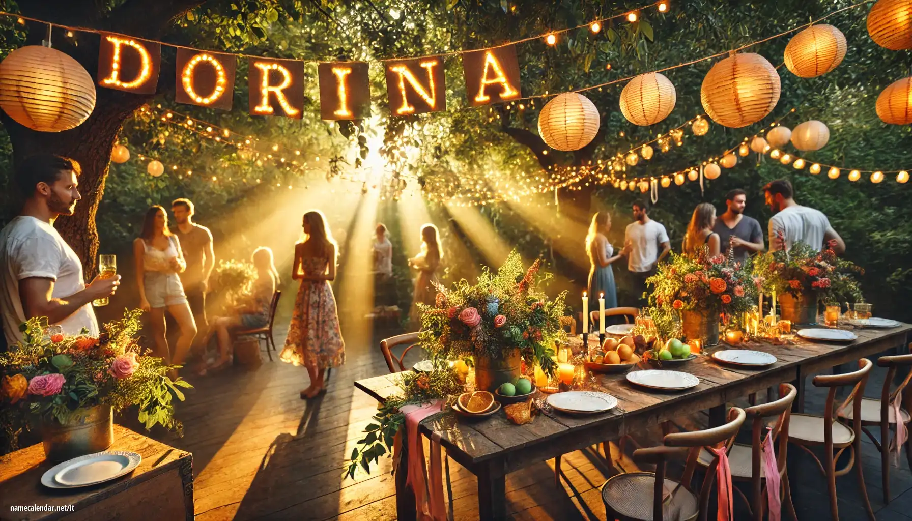 Celebrazione dell'onomastico e del nome - Dorina