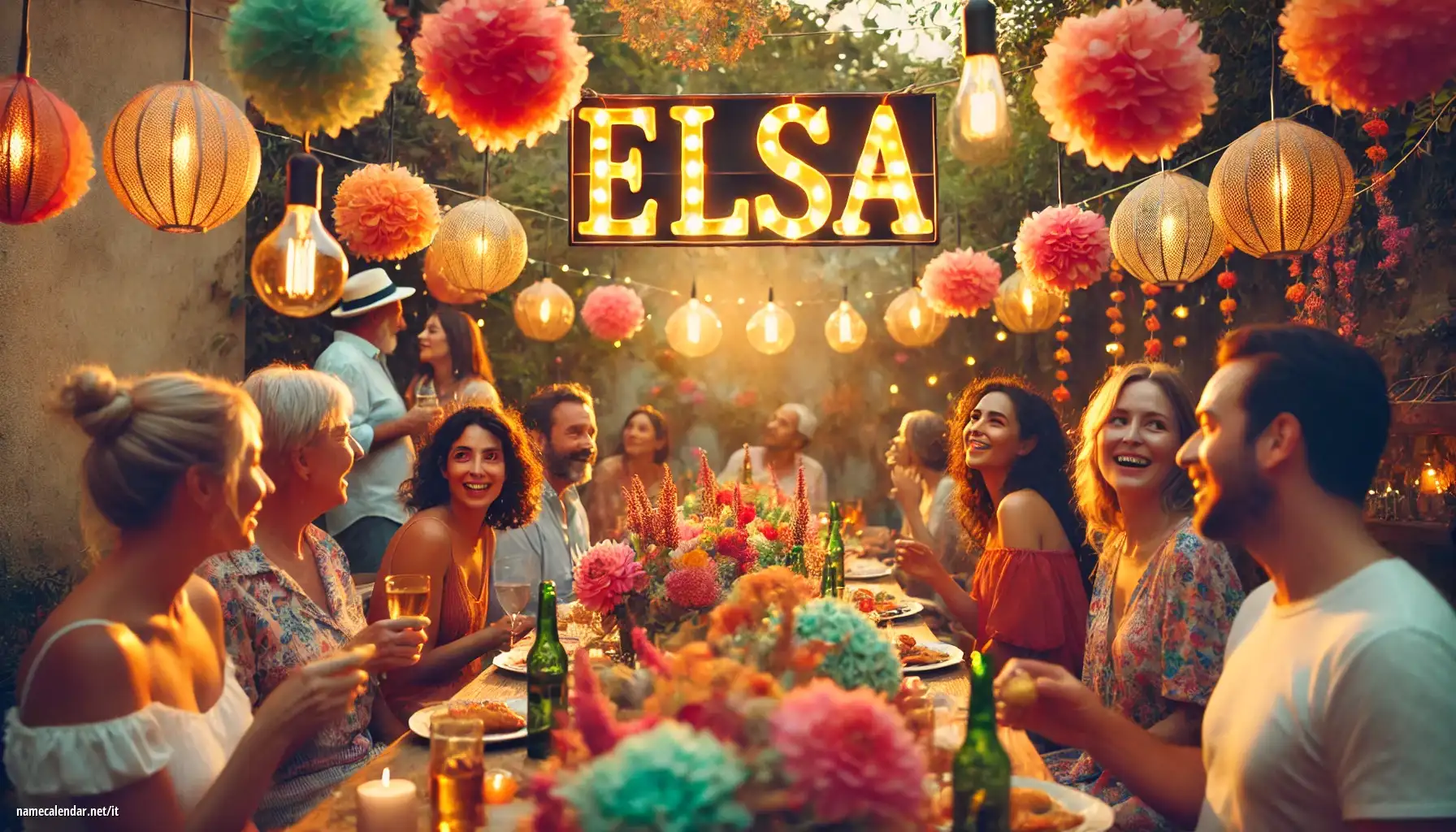 Celebrazione dell'onomastico e del nome - Elsa